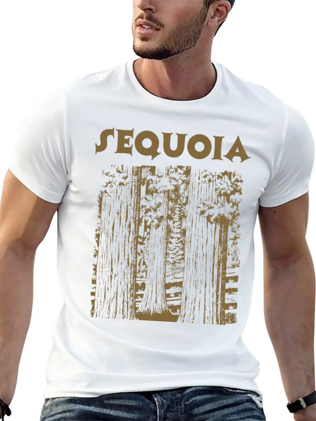 Sequoia National Park Breathable Soft Cotton T-Shirt – Timeless Casual Look