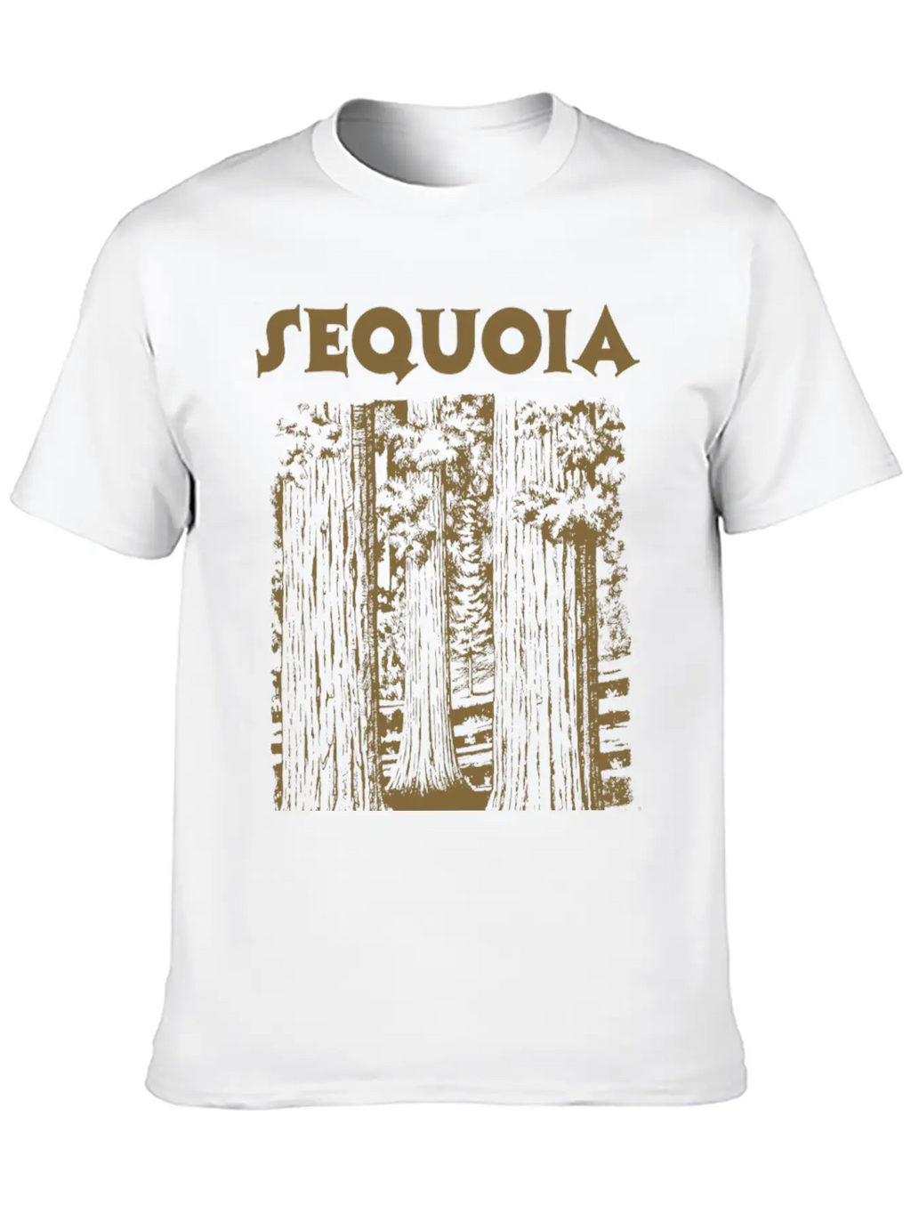 Sequoia National Park Breathable Soft Cotton T-Shirt – Timeless Casual Look