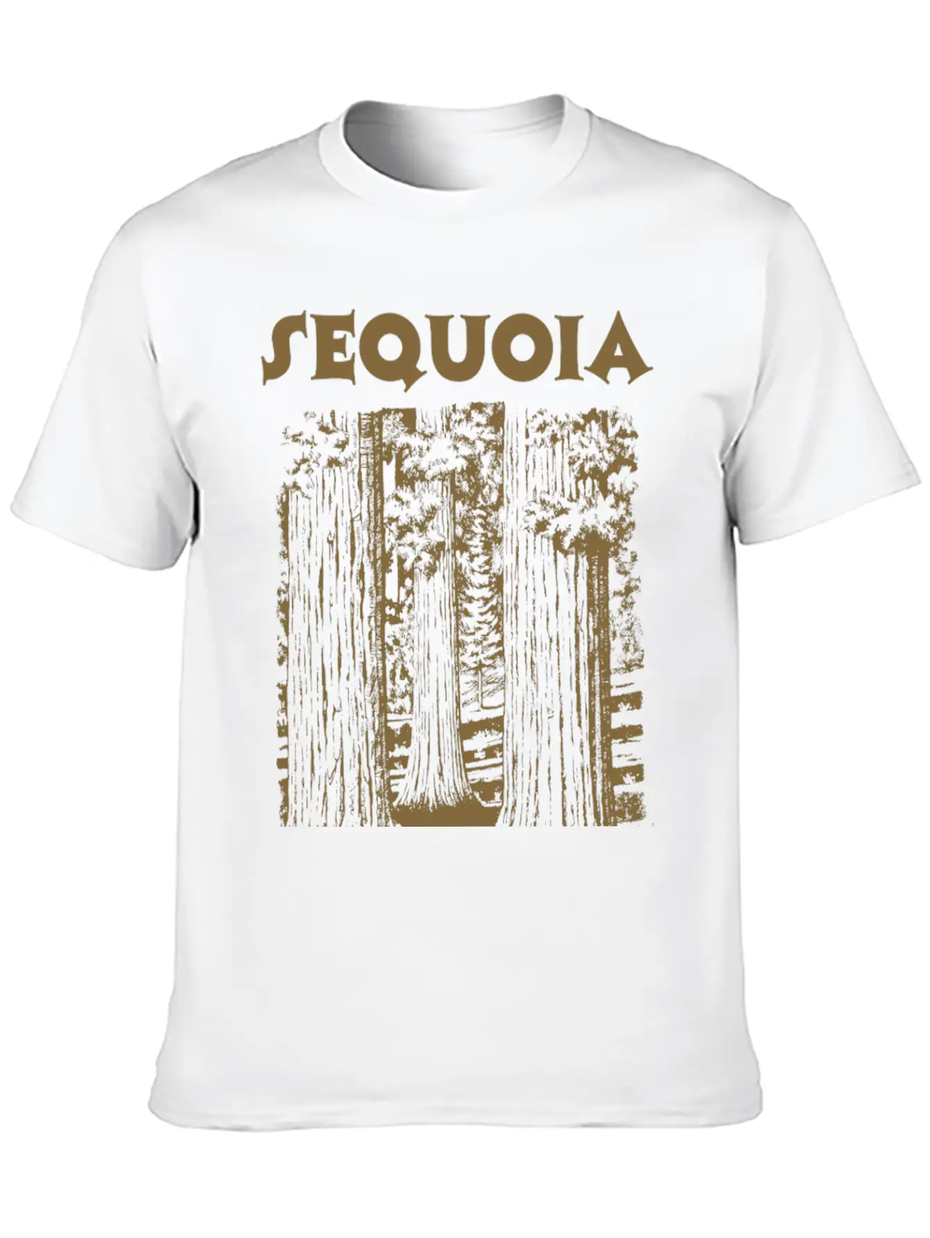 Sequoia National Park Breathable Soft Cotton T-Shirt – Timeless Casual Look