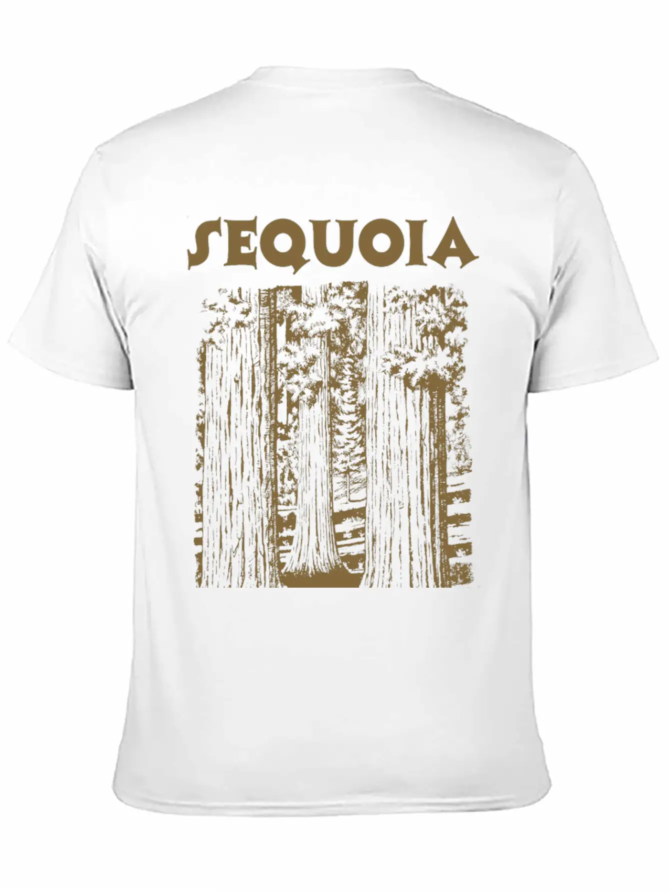 Sequoia National Park Breathable Soft Cotton T-Shirt – Timeless Casual Look