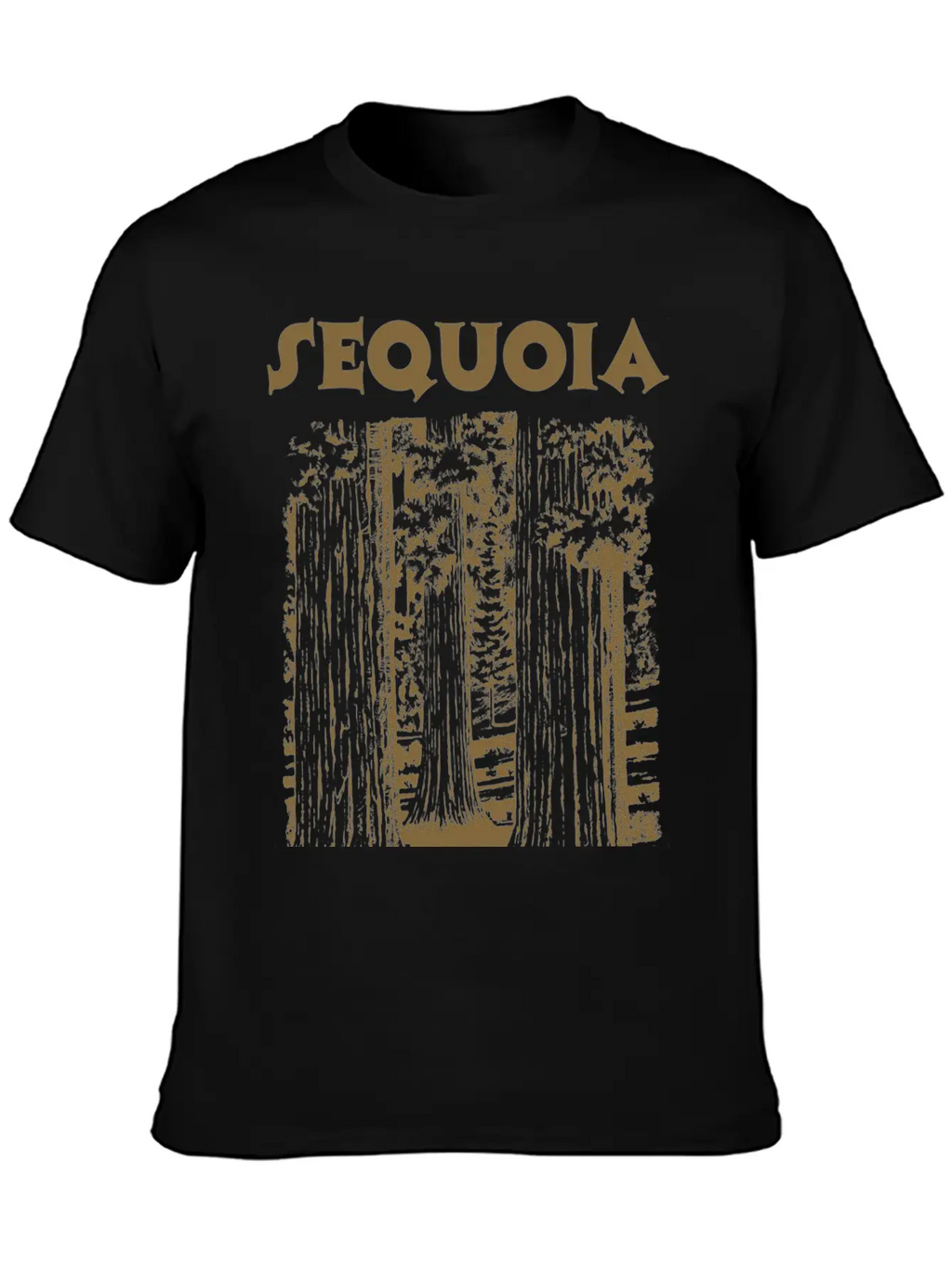 Sequoia National Park Breathable Soft Cotton T-Shirt – Timeless Casual Look