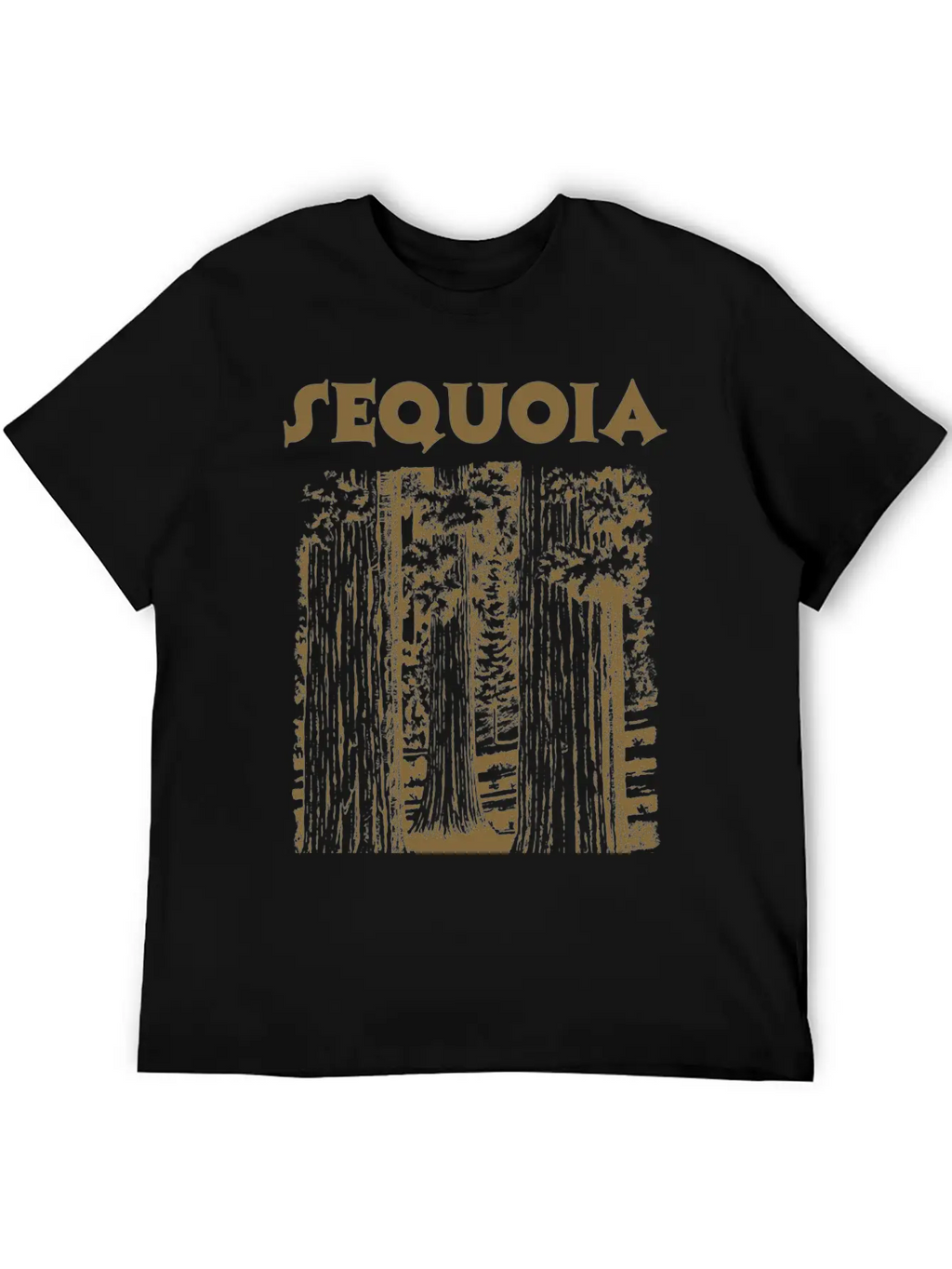 Sequoia National Park Breathable Soft Cotton T-Shirt – Timeless Casual Look