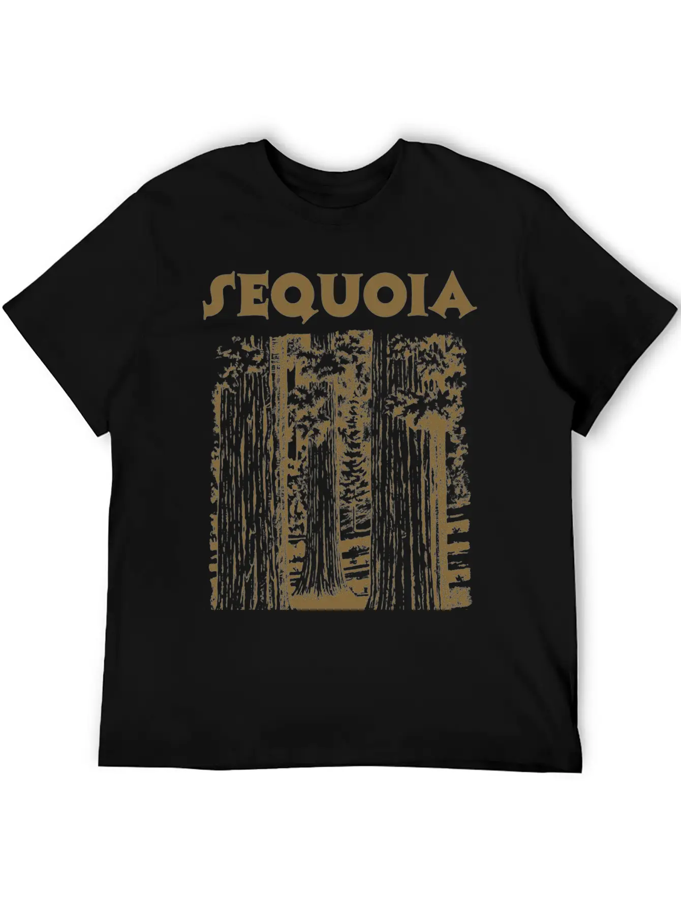 Sequoia National Park Breathable Soft Cotton T-Shirt – Timeless Casual Look
