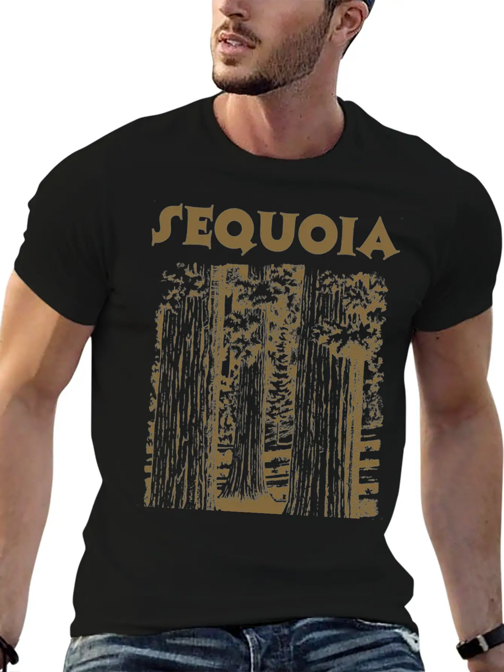 Sequoia National Park Breathable Soft Cotton T-Shirt – Timeless Casual Look