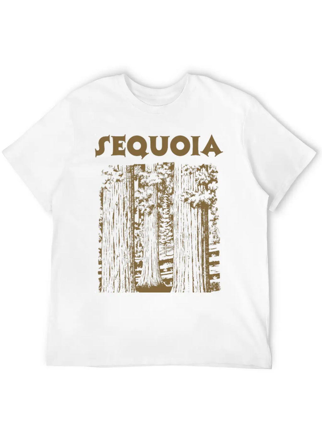 Sequoia National Park Breathable Soft Cotton T-Shirt – Timeless Casual Look