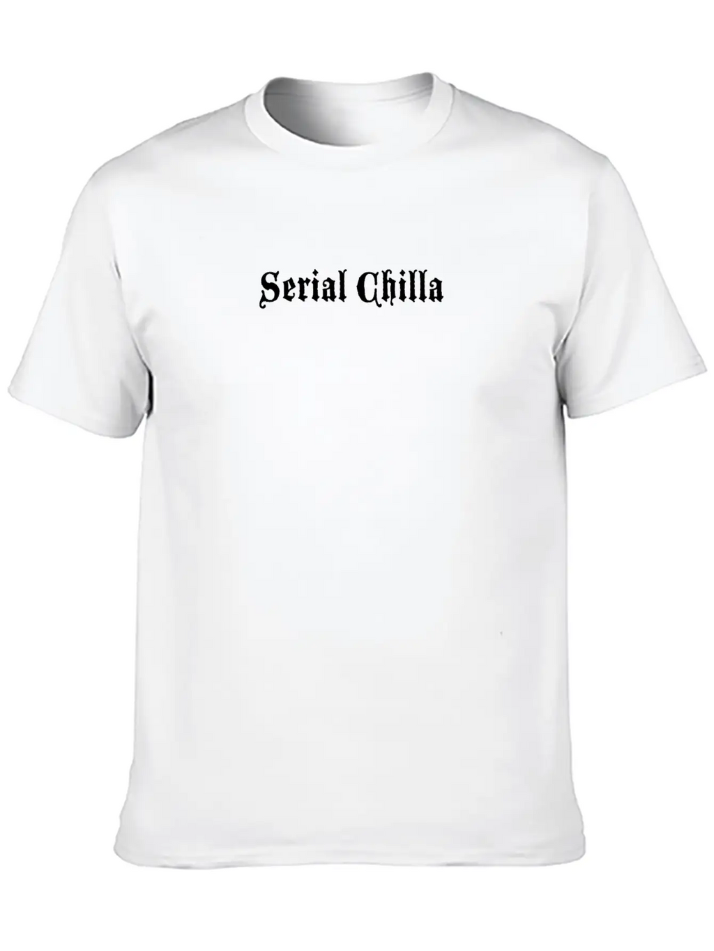Serial Chilla Cool Classic Fit Graphic Tee For Daily Comfort – Unisex Cotton Shirt