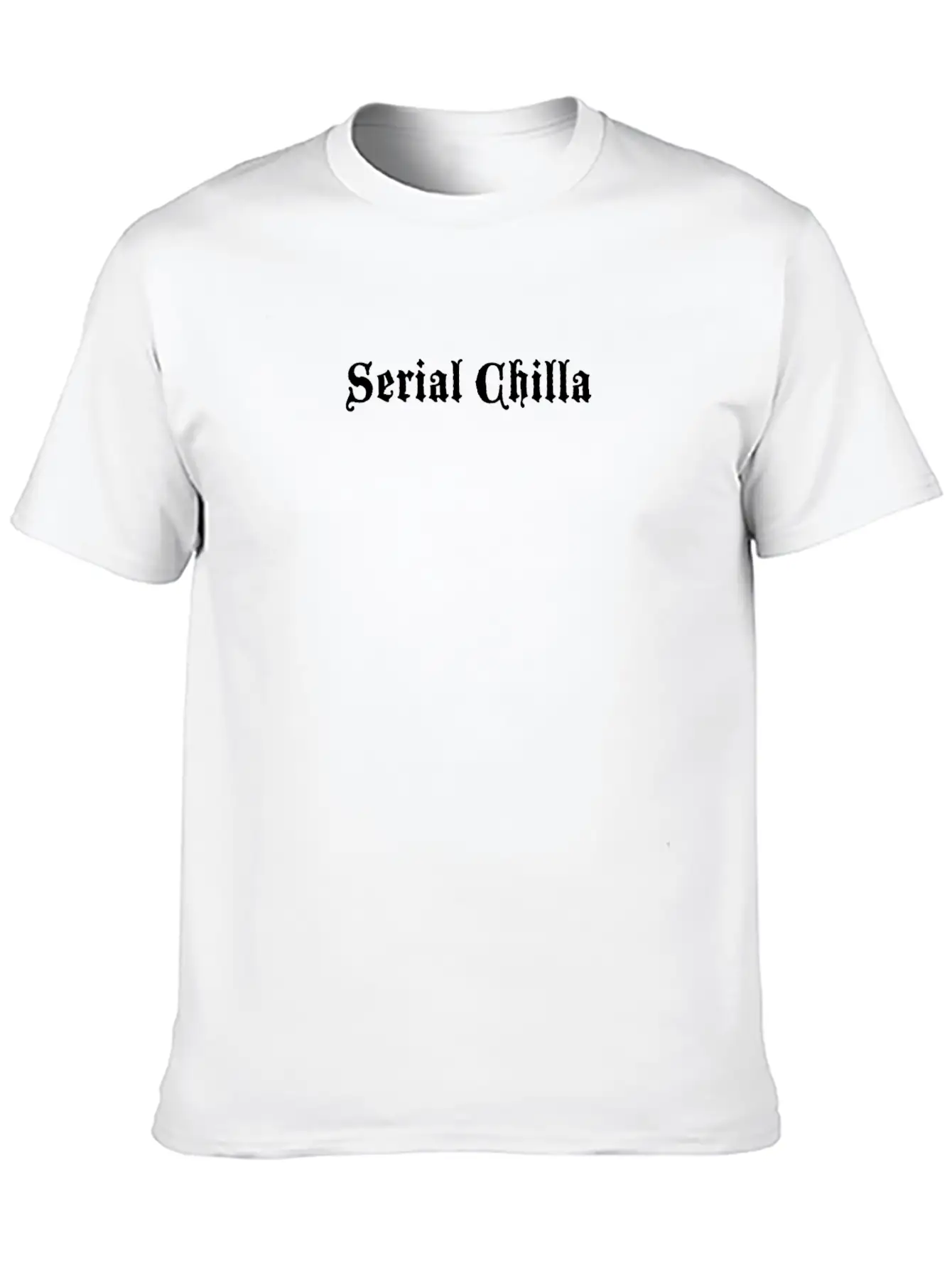 Serial Chilla Cool Classic Fit Graphic Tee For Daily Comfort – Unisex Cotton Shirt