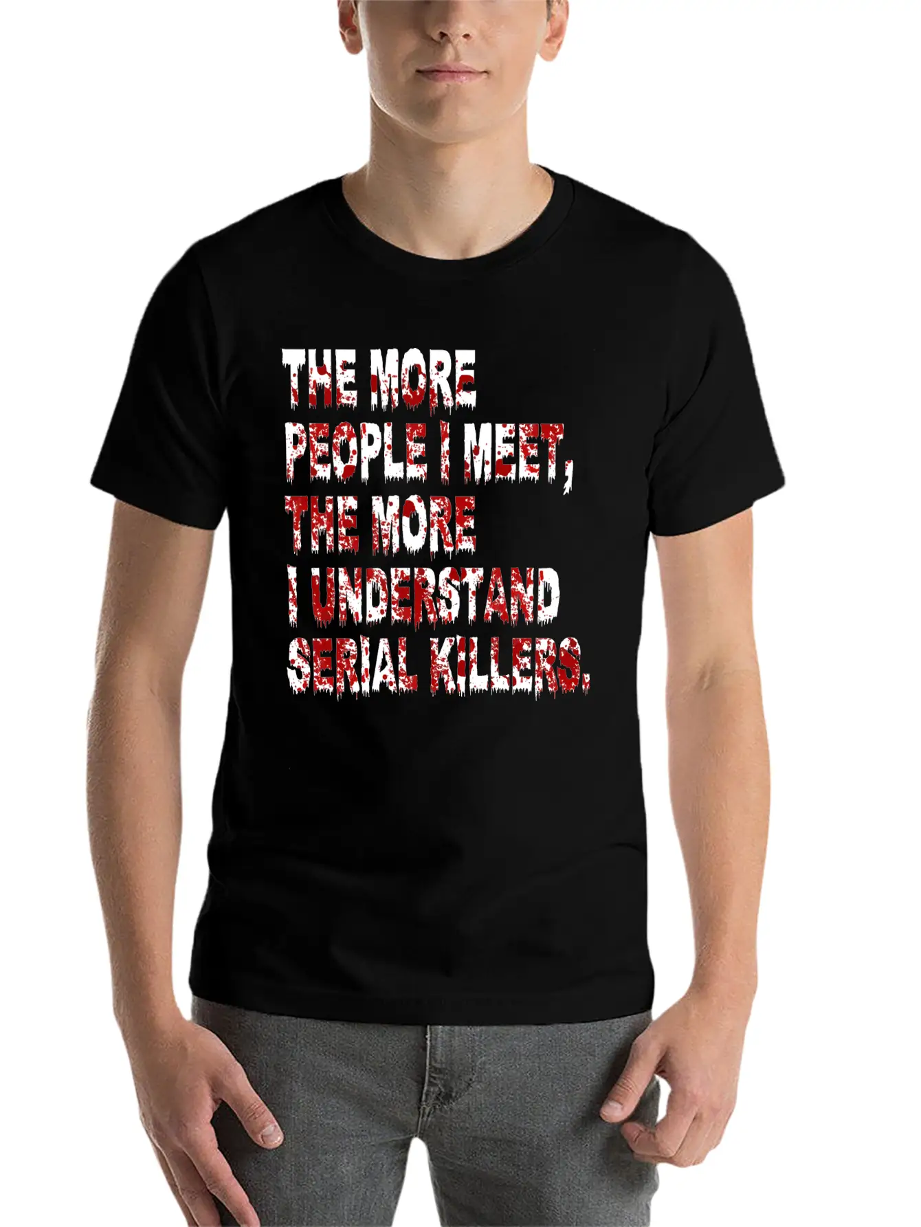 Serial Killers Breathable Soft Cotton T-Shirt – Timeless Casual Look