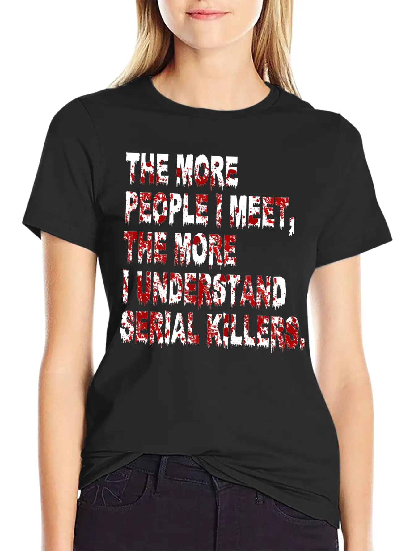 Serial Killers Breathable Soft Cotton T-Shirt – Timeless Casual Look