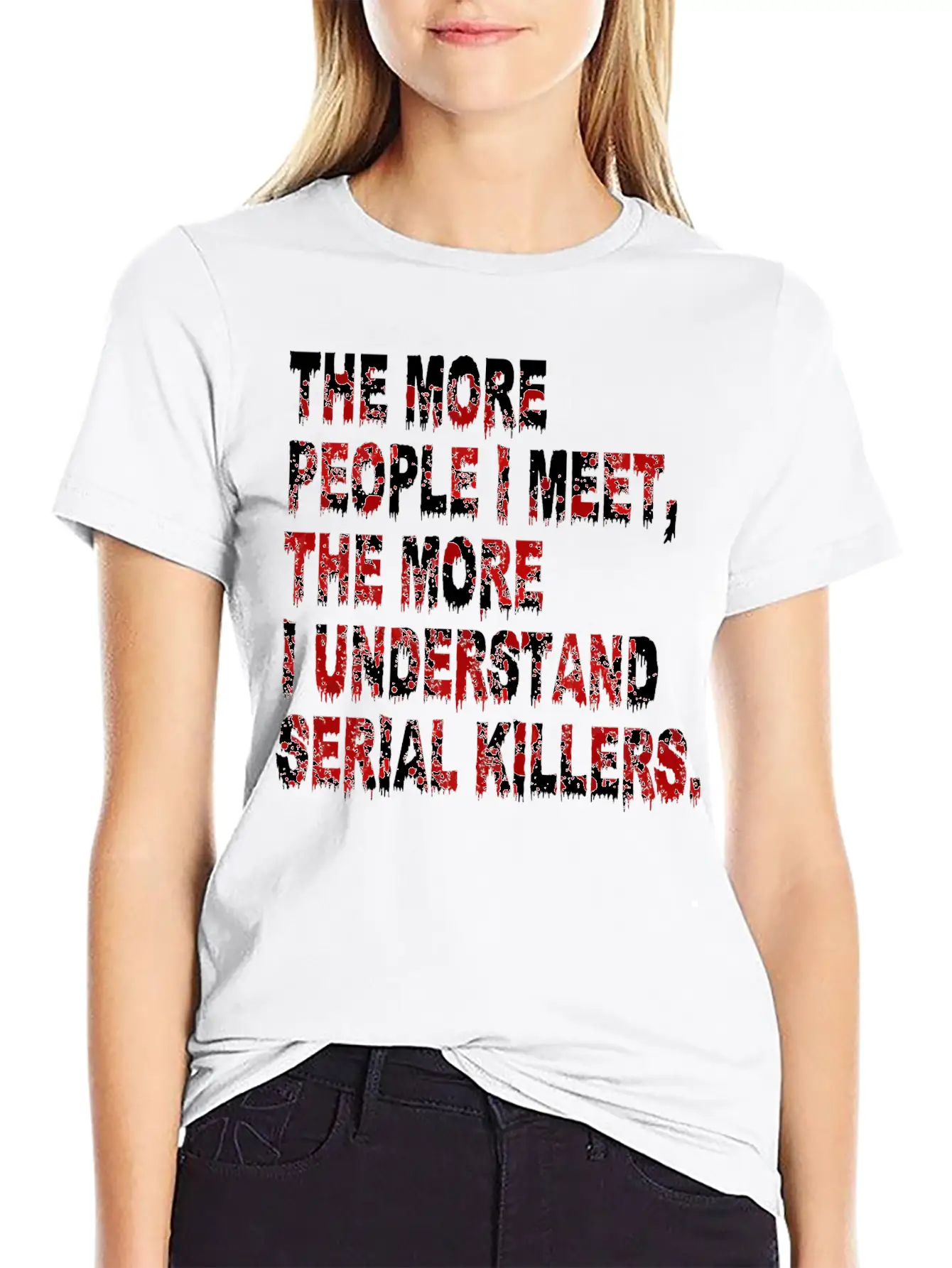 Serial Killers Breathable Soft Cotton T-Shirt – Timeless Casual Look