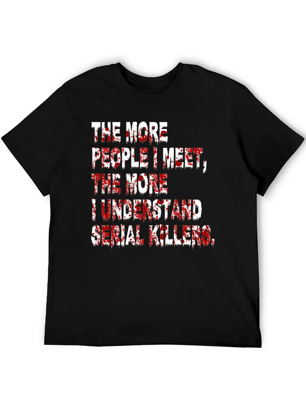 Serial Killers Breathable Soft Cotton T-Shirt – Timeless Casual Look