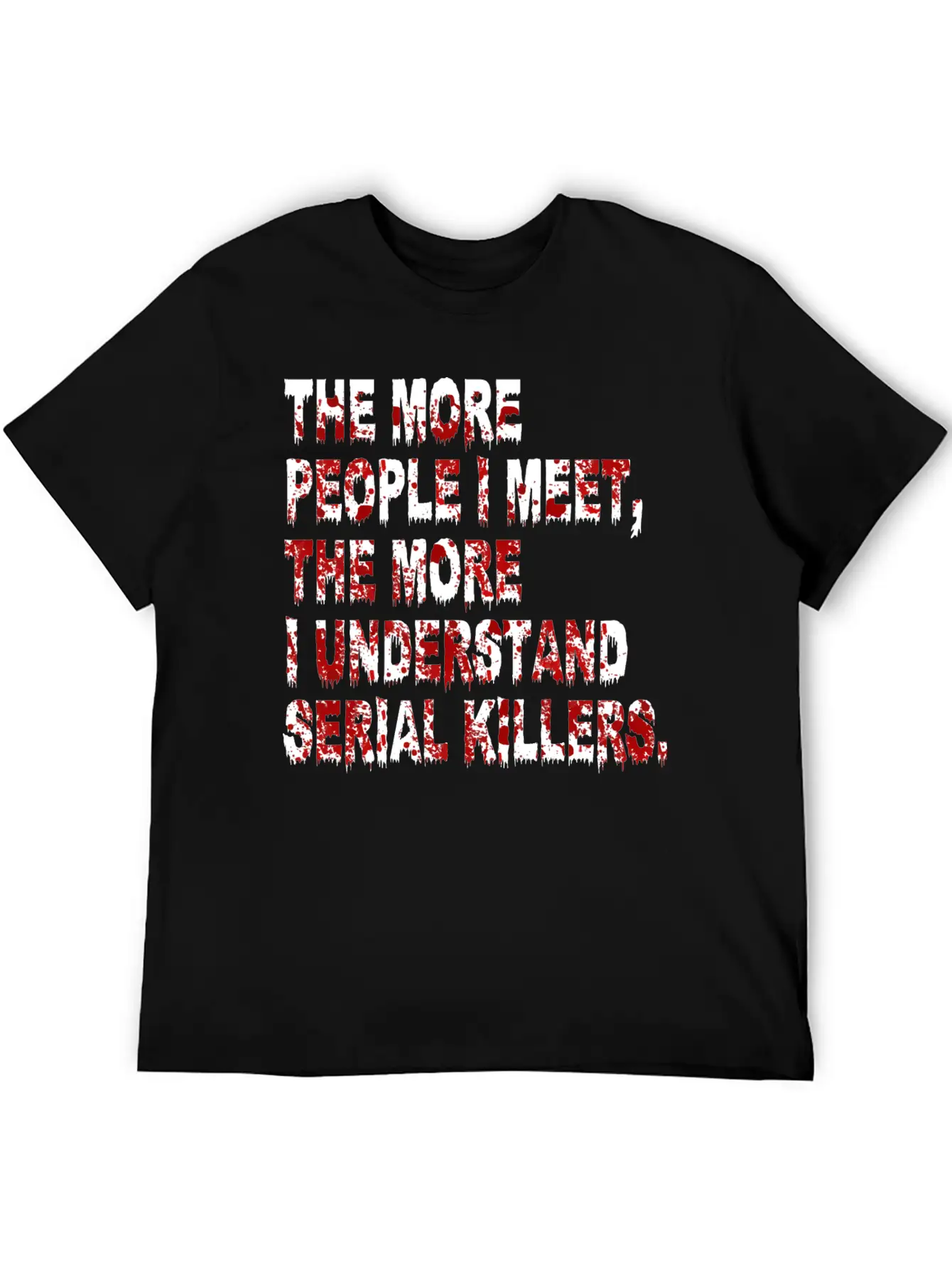 Serial Killers Breathable Soft Cotton T-Shirt – Timeless Casual Look