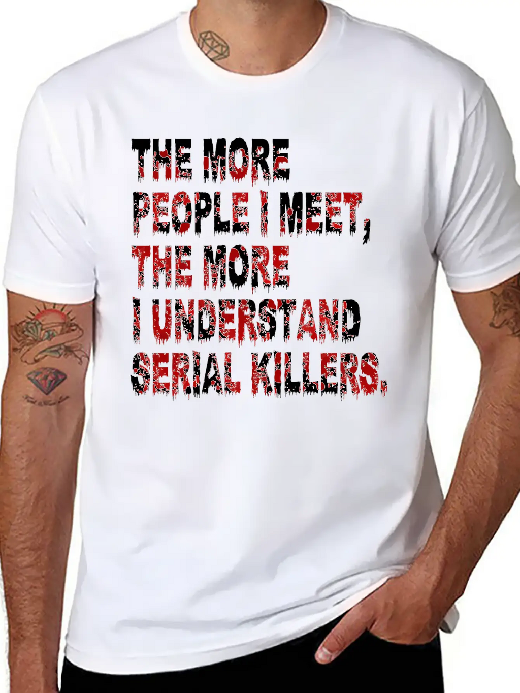 Serial Killers Breathable Soft Cotton T-Shirt – Timeless Casual Look