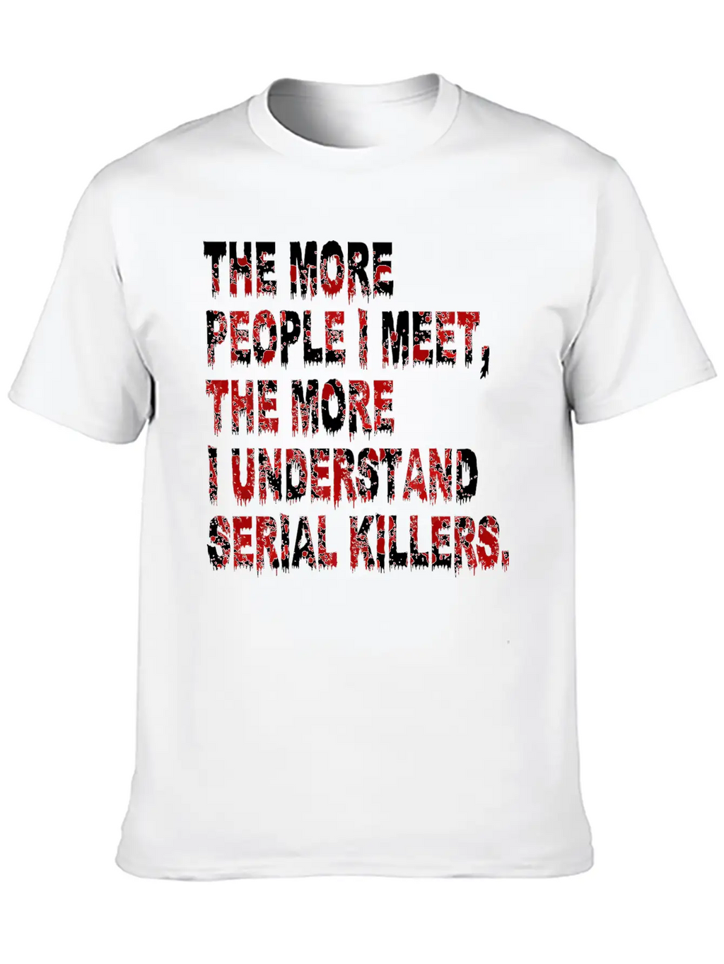 Serial Killers Breathable Soft Cotton T-Shirt – Timeless Casual Look