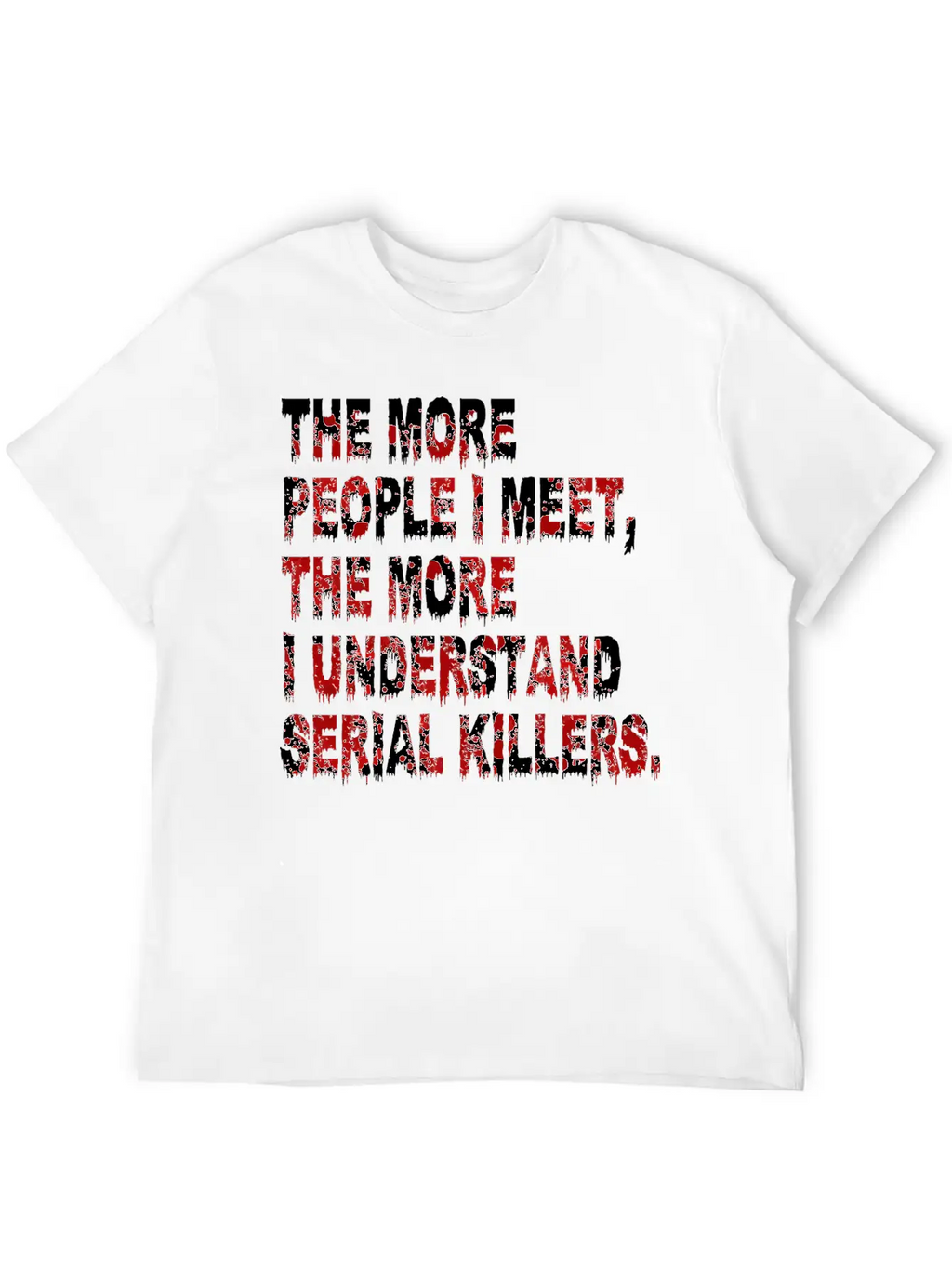 Serial Killers Breathable Soft Cotton T-Shirt – Timeless Casual Look