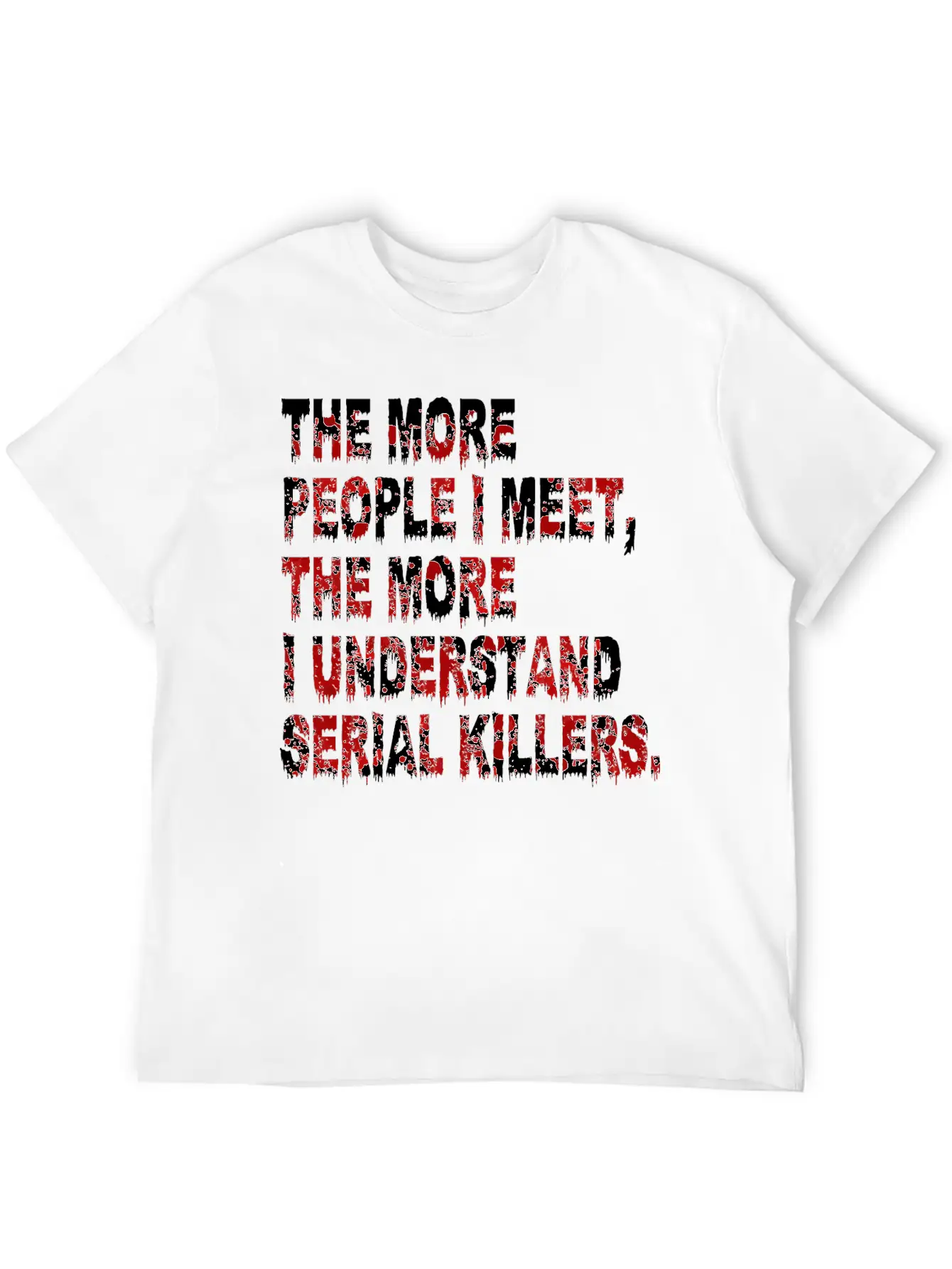 Serial Killers Breathable Soft Cotton T-Shirt – Timeless Casual Look