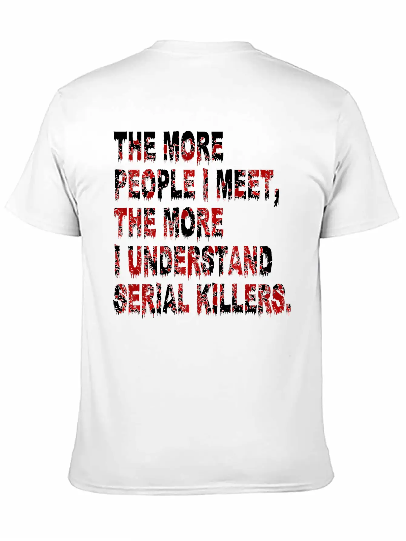 Serial Killers Breathable Soft Cotton T-Shirt – Timeless Casual Look