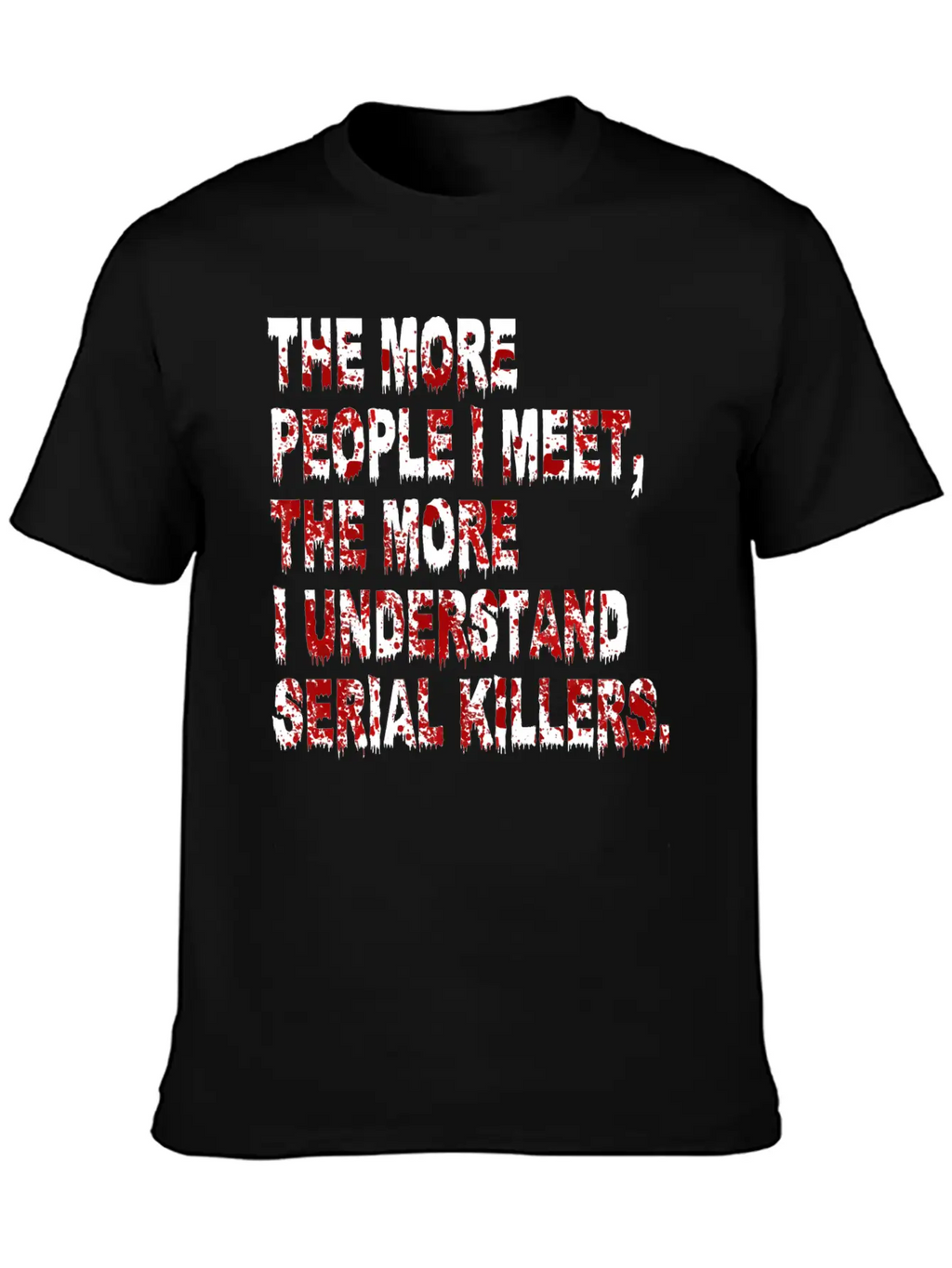 Serial Killers Breathable Soft Cotton T-Shirt – Timeless Casual Look