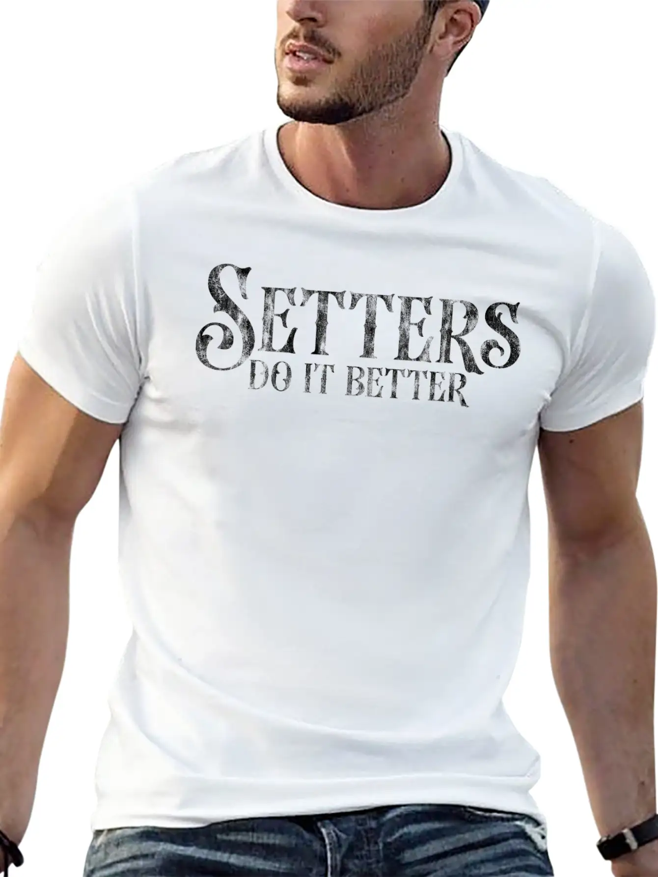 Setters Do It Better 3 Unisex Short Sleeve Soft Cotton T-Shirt – Casual Everyday Wear