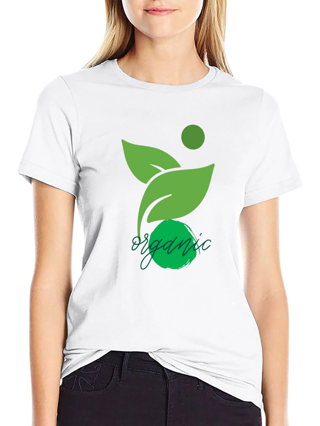 Organic Design Black T-Shirt