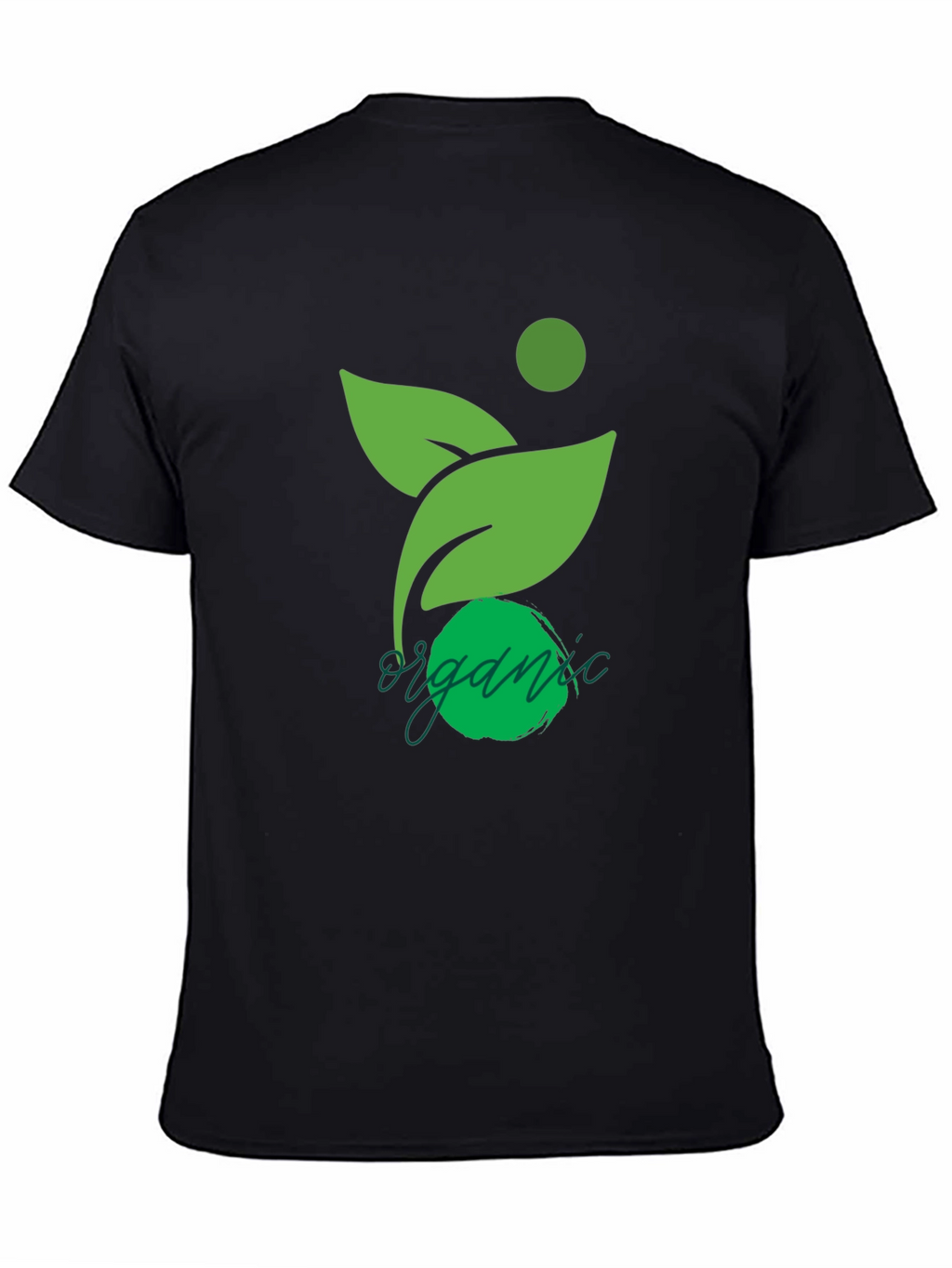 Organic Design Black T-Shirt