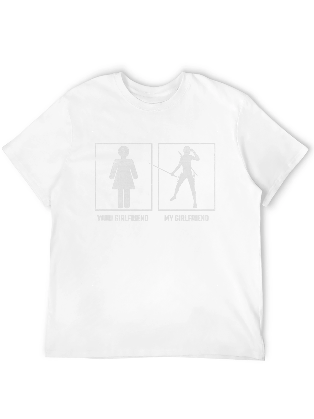 Your Girlfriend vs. My Girlfriend T-Shirt