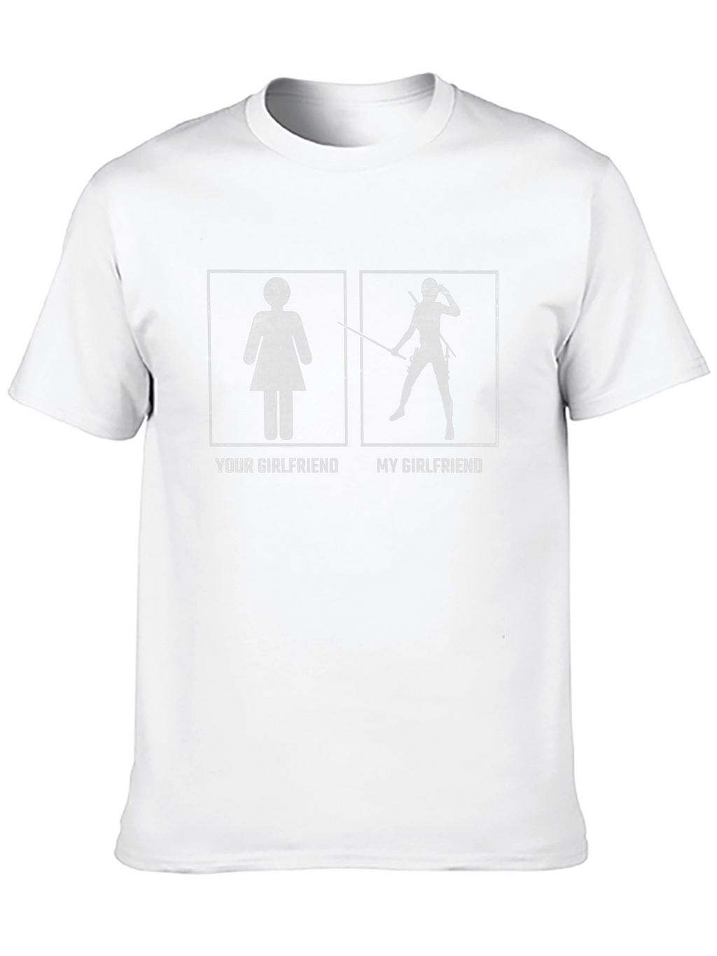 Your Girlfriend vs. My Girlfriend T-Shirt