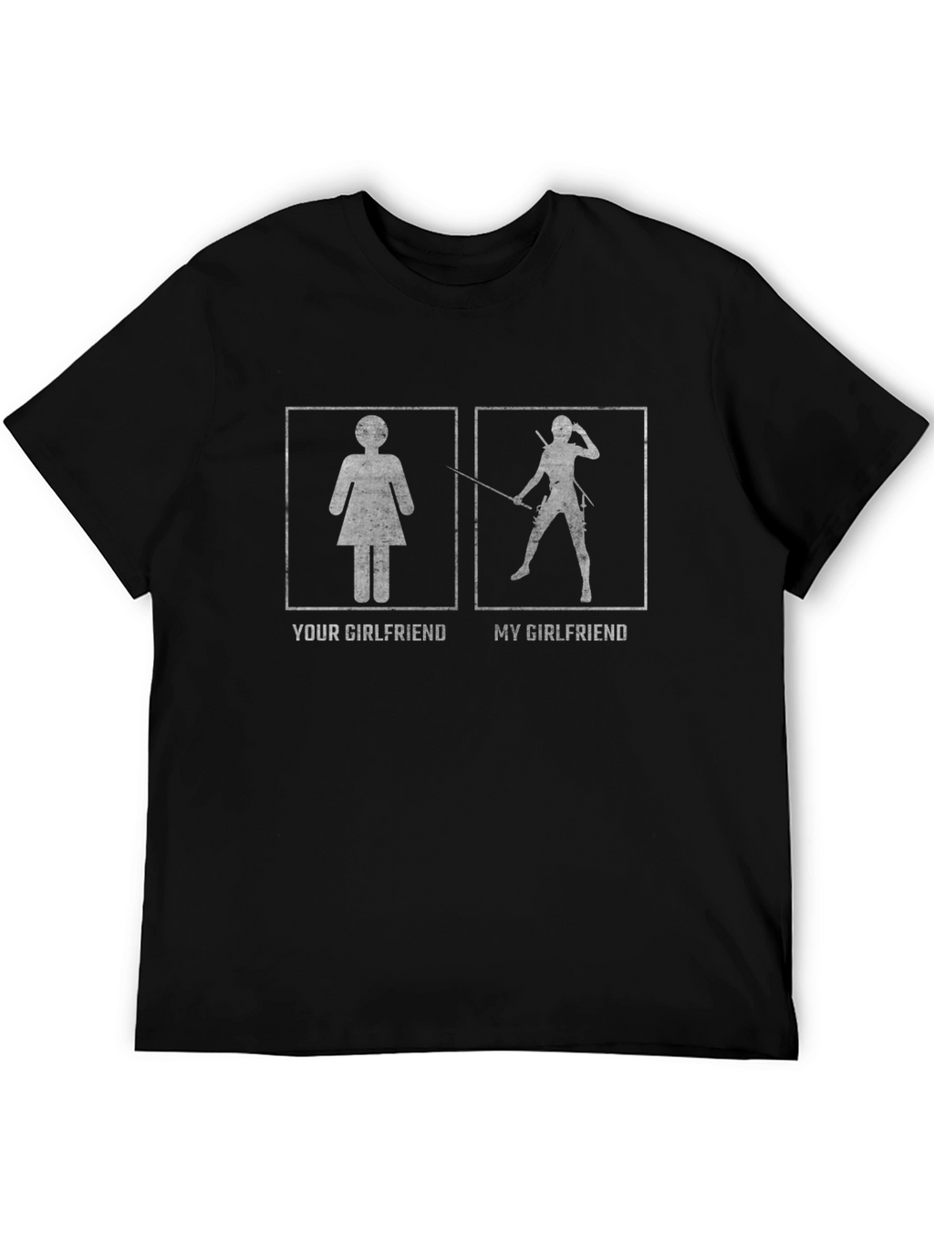 Your Girlfriend vs. My Girlfriend T-Shirt