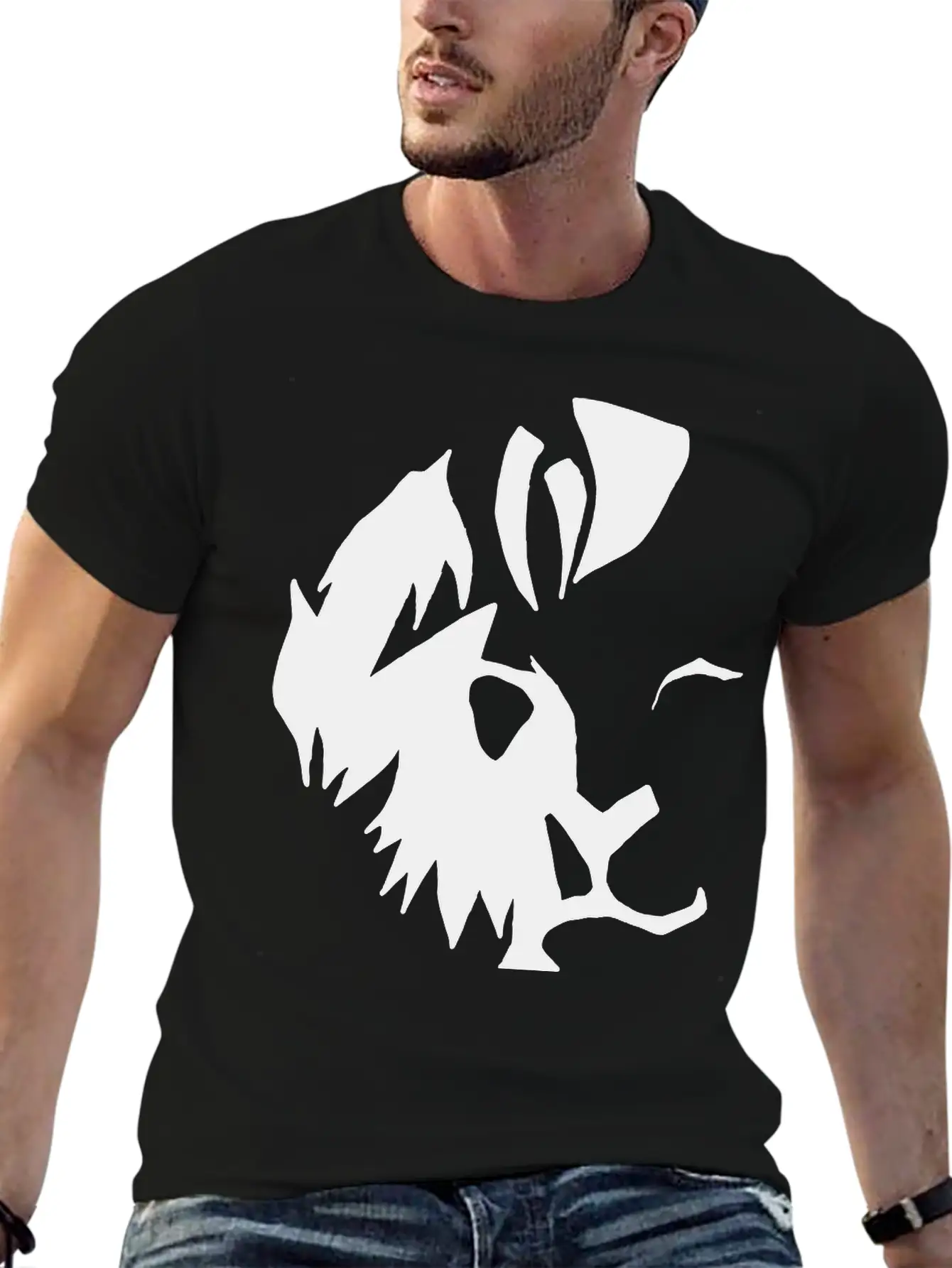 Shadow Lion Breathable Soft Cotton T-Shirt – Timeless Casual Look