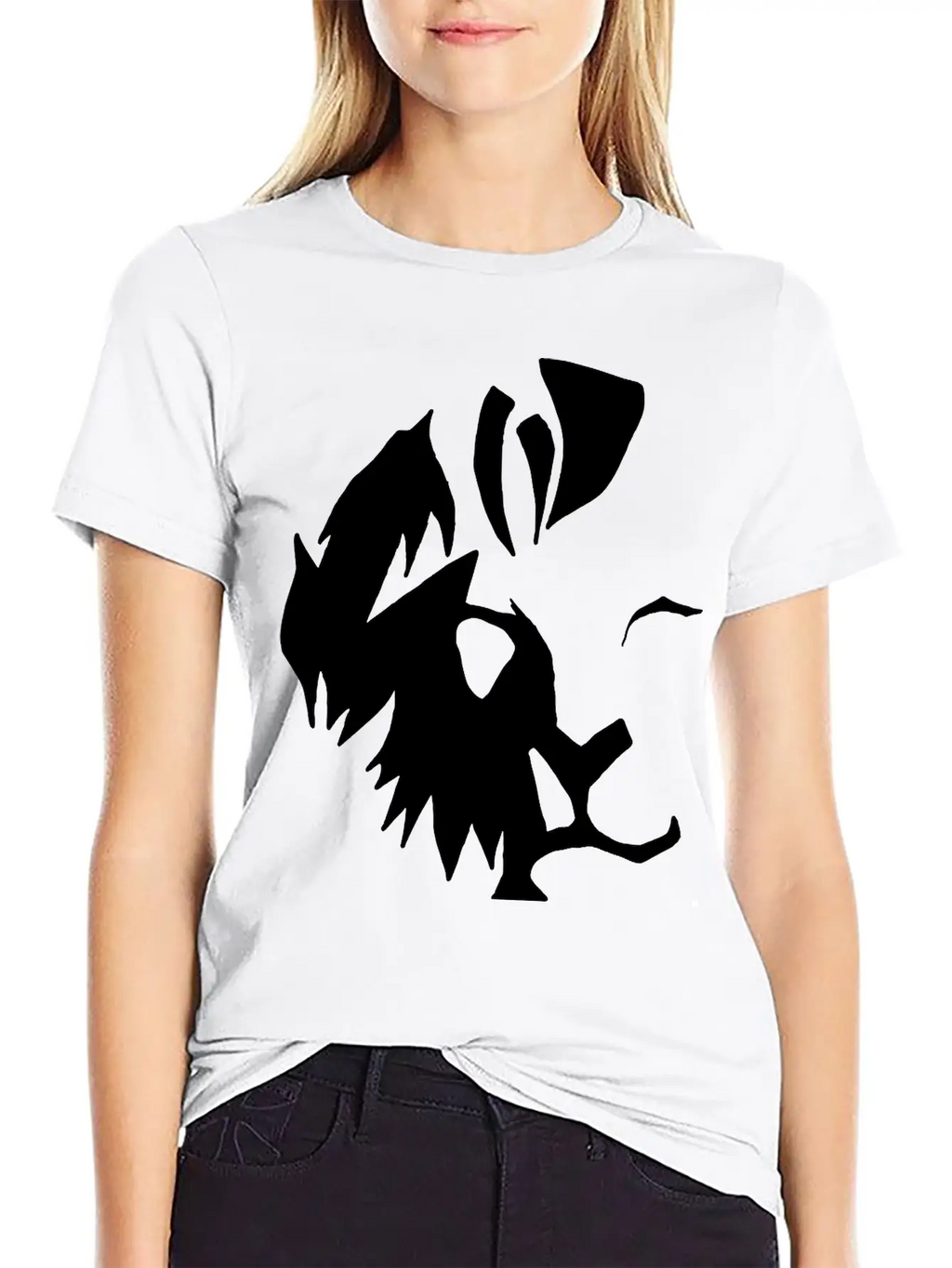Shadow Lion Breathable Soft Cotton T-Shirt – Timeless Casual Look
