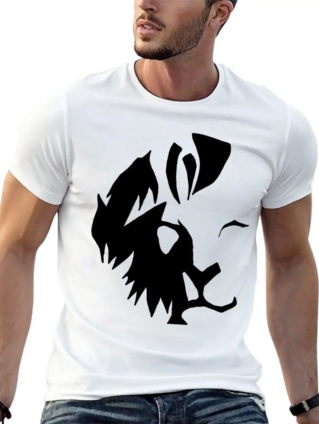 Shadow Lion Breathable Soft Cotton T-Shirt – Timeless Casual Look