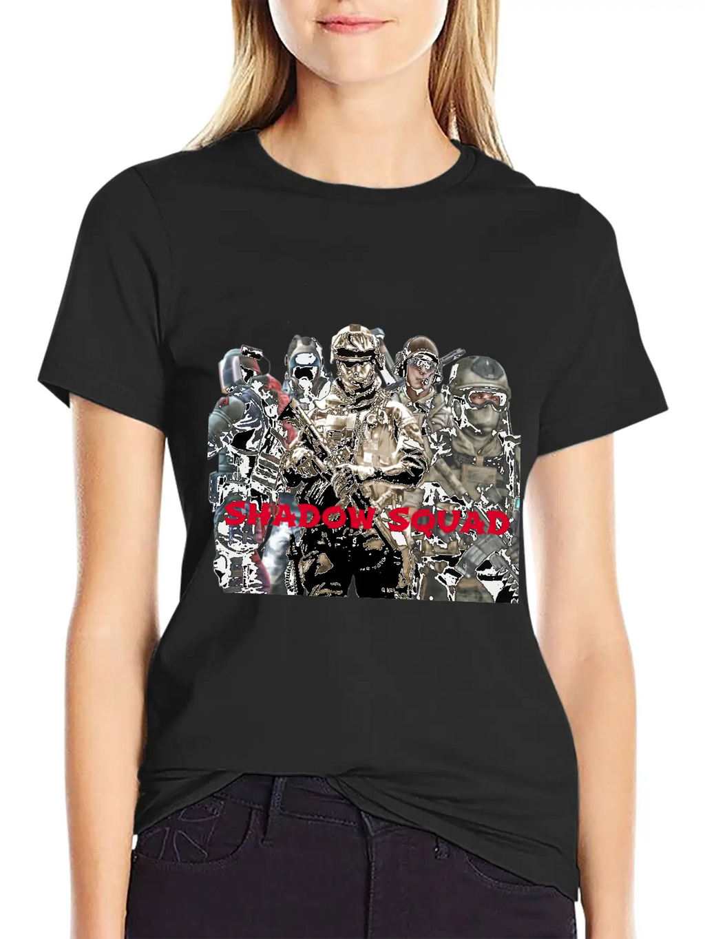 Shadow Manz Unisex Casual T-Shirt – Clean Design For Daily Comfort