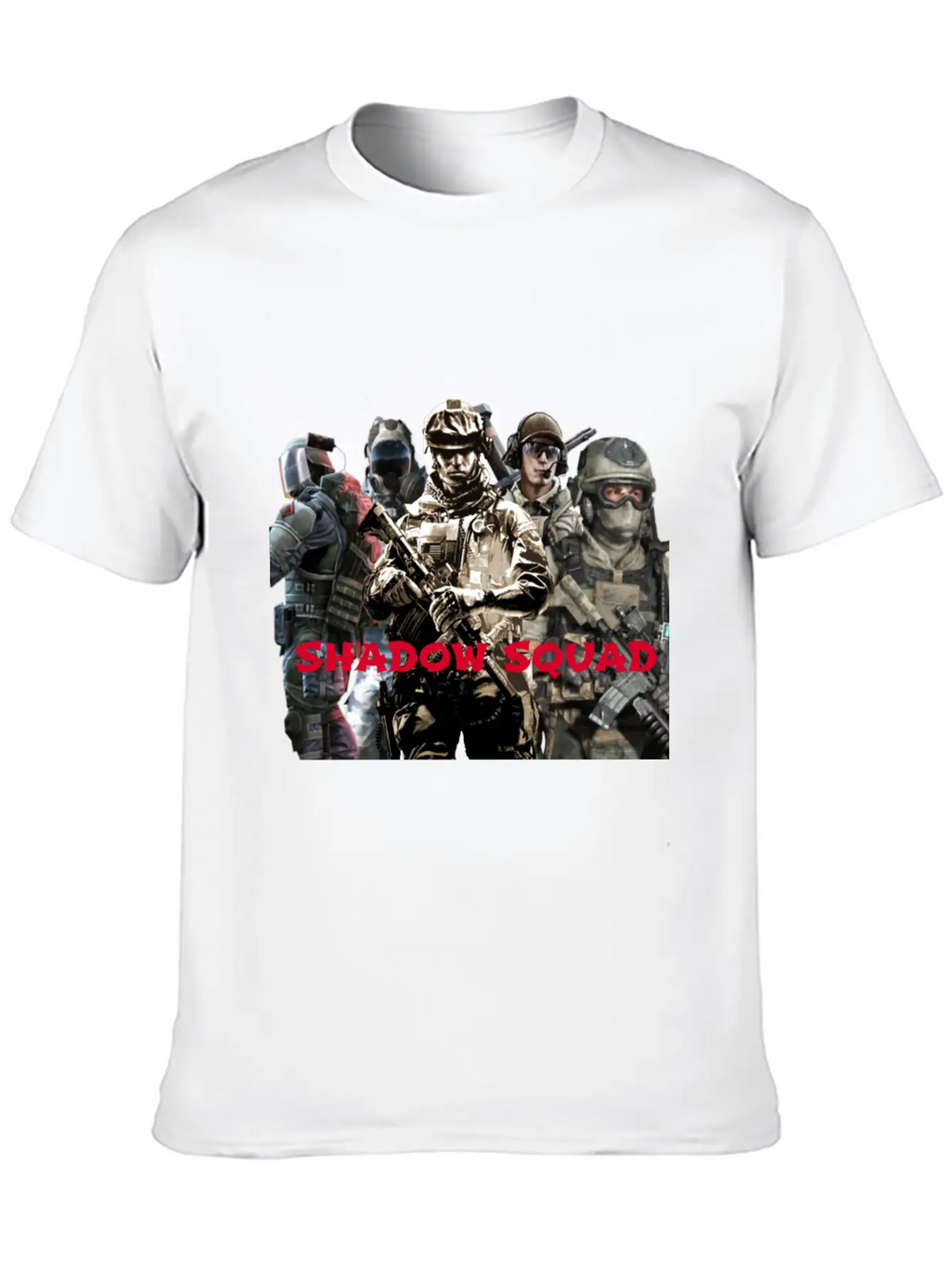 Shadow Manz Unisex Casual T-Shirt – Clean Design For Daily Comfort