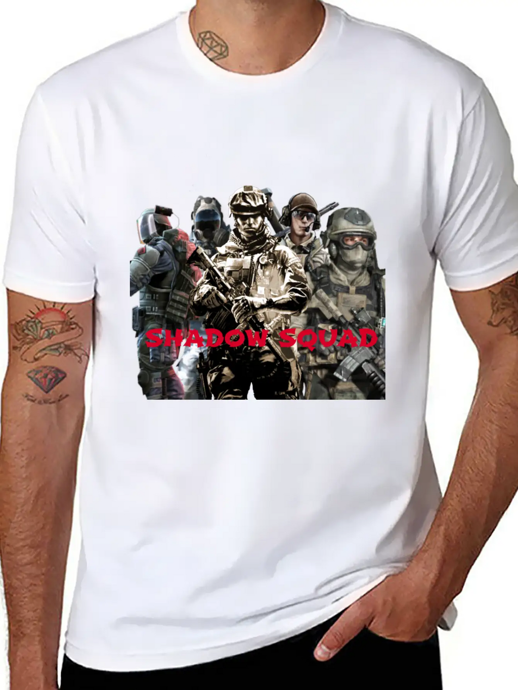 Shadow Manz Unisex Casual T-Shirt – Clean Design For Daily Comfort