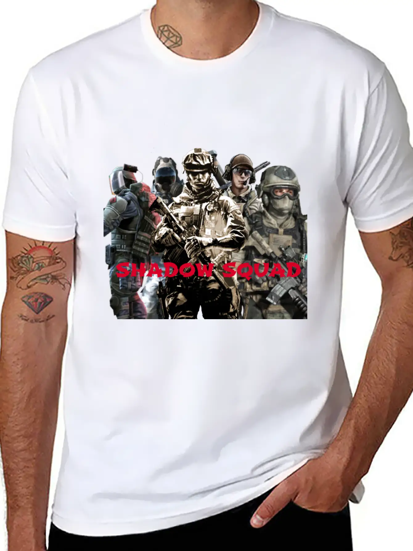 Shadow Manz Unisex Casual T-Shirt – Clean Design For Daily Comfort