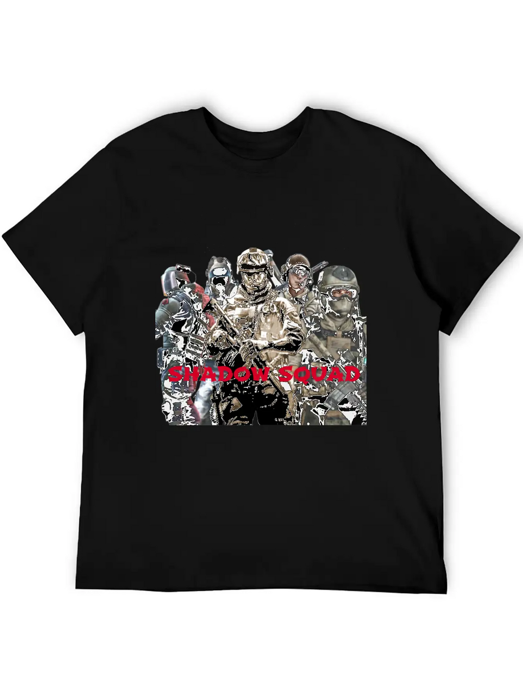 Shadow Manz Unisex Casual T-Shirt – Clean Design For Daily Comfort
