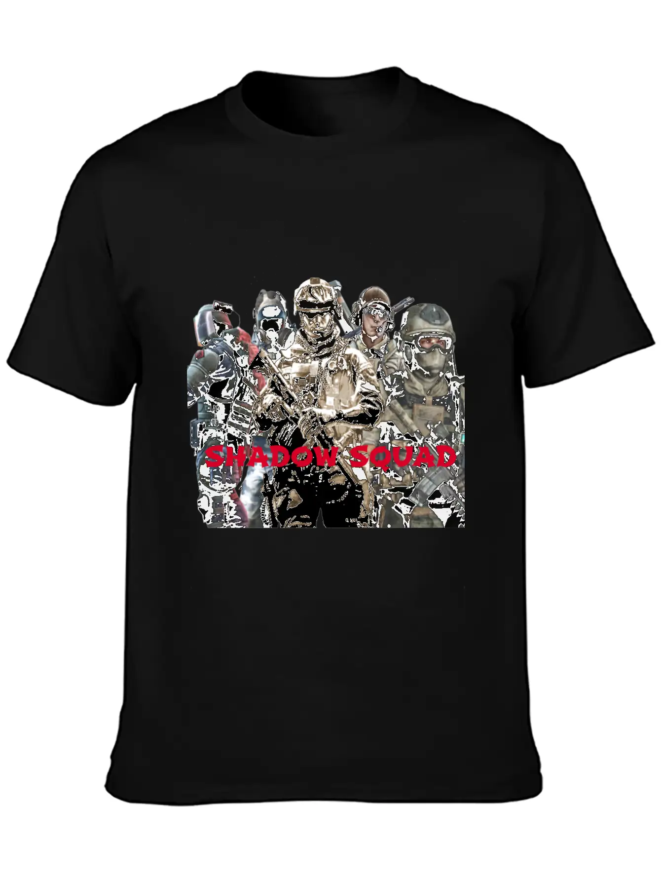 Shadow Manz Unisex Casual T-Shirt – Clean Design For Daily Comfort