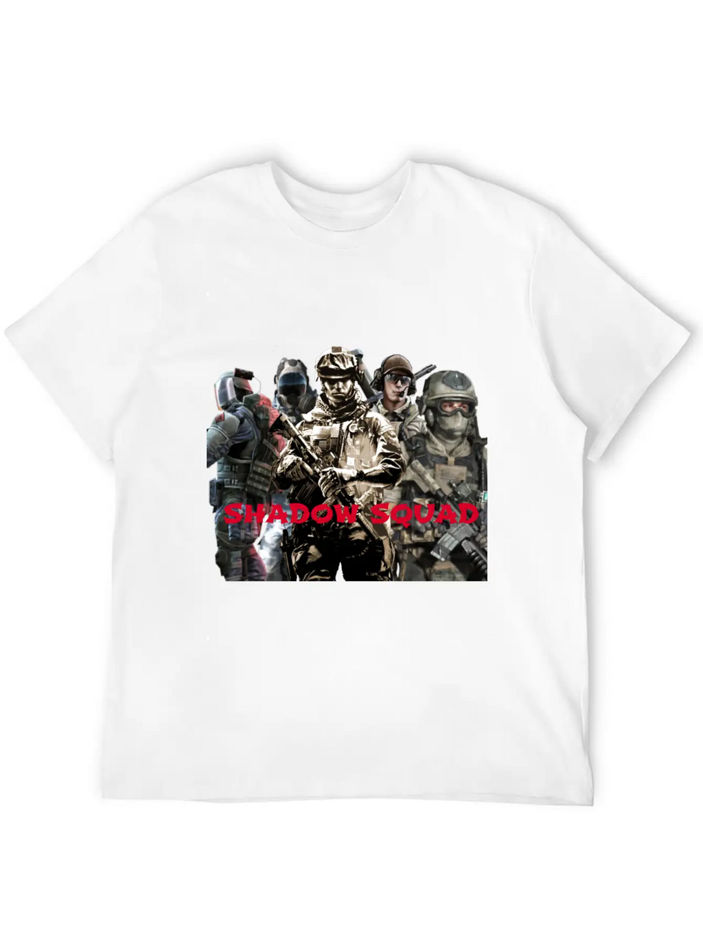 Shadow Manz Unisex Casual T-Shirt – Clean Design For Daily Comfort