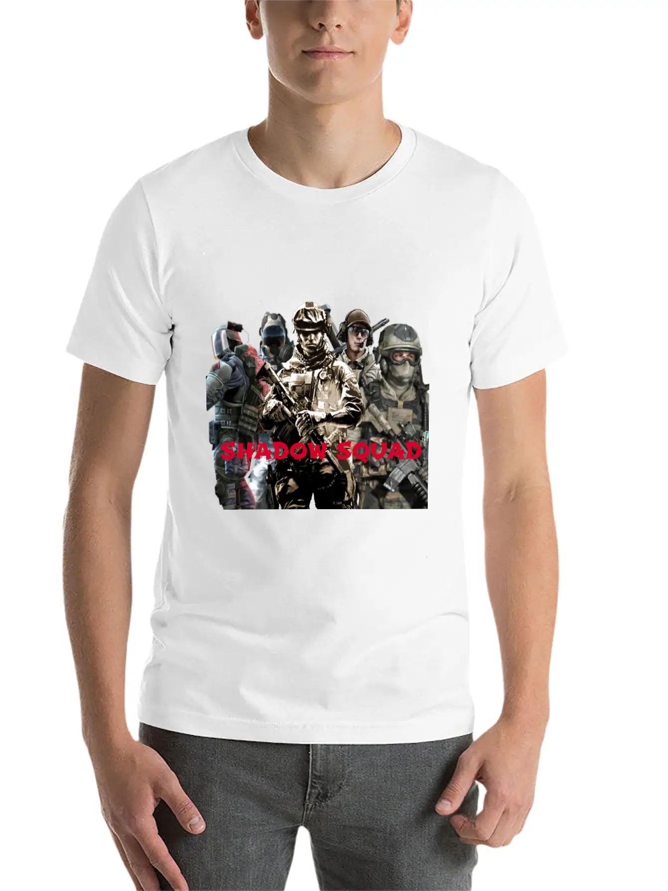 Shadow Manz Unisex Casual T-Shirt – Clean Design For Daily Comfort