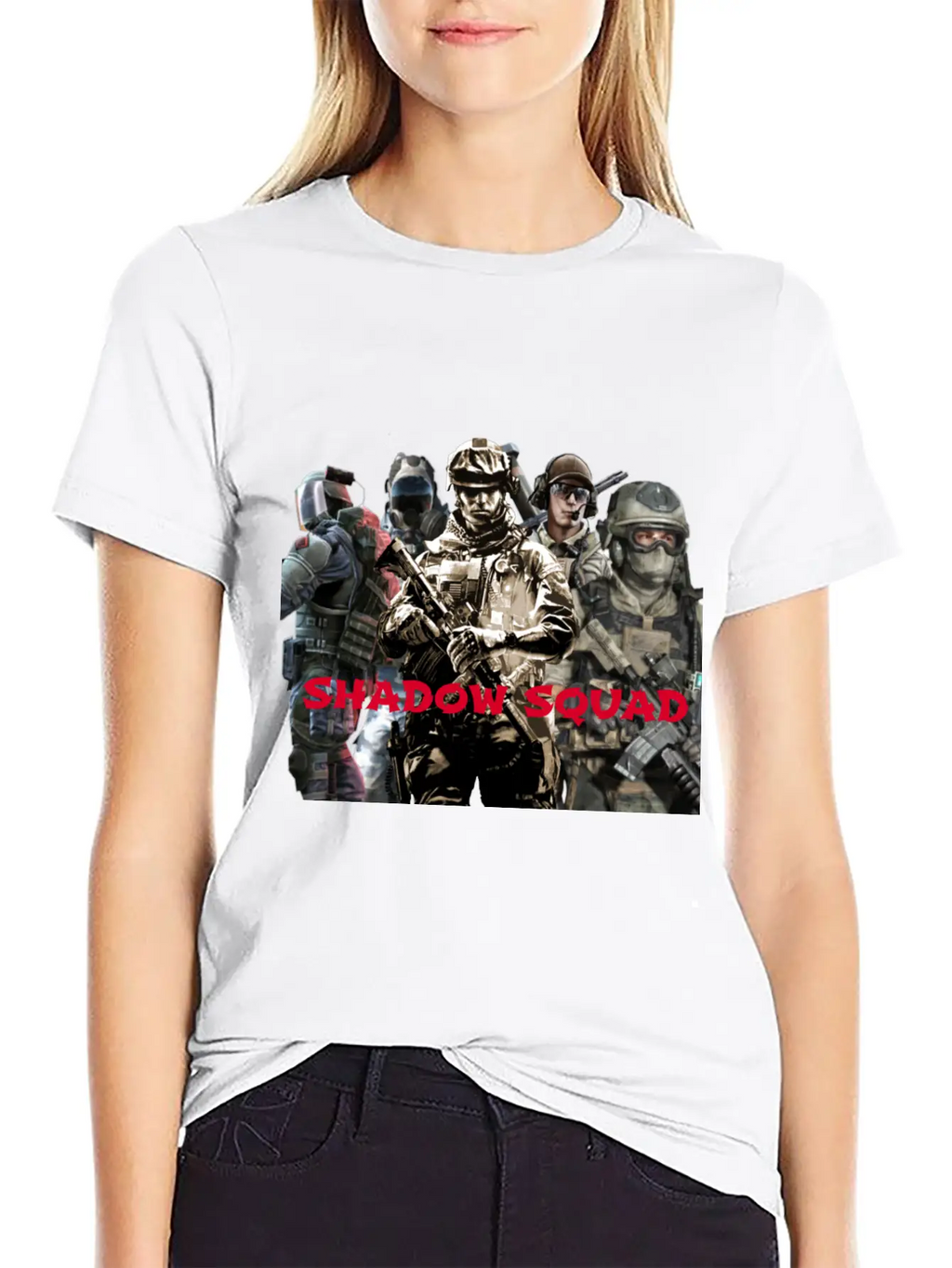 Shadow Manz Unisex Casual T-Shirt – Clean Design For Daily Comfort