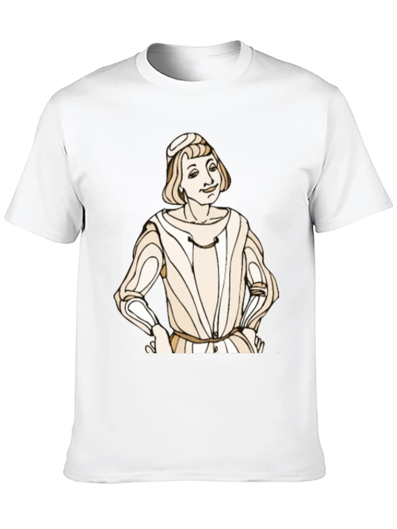 Shakespeare Characters Sampson Unisex Short Sleeve Soft Cotton T-Shirt – Casual Everyday Wear