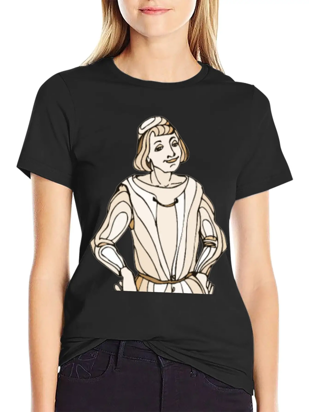 Shakespeare Characters Sampson Unisex Short Sleeve Soft Cotton T-Shirt – Casual Everyday Wear