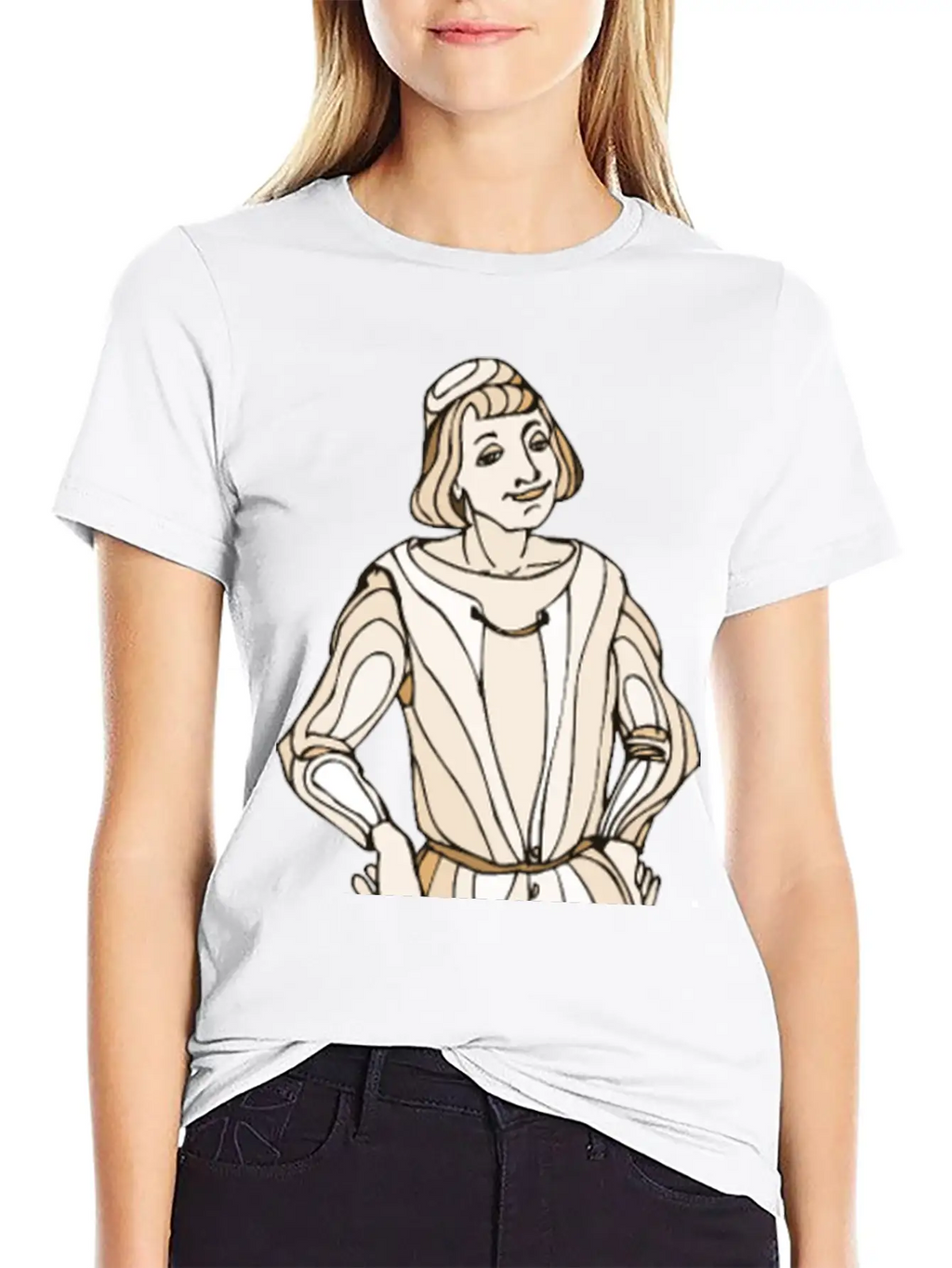 Shakespeare Characters Sampson Unisex Short Sleeve Soft Cotton T-Shirt – Casual Everyday Wear