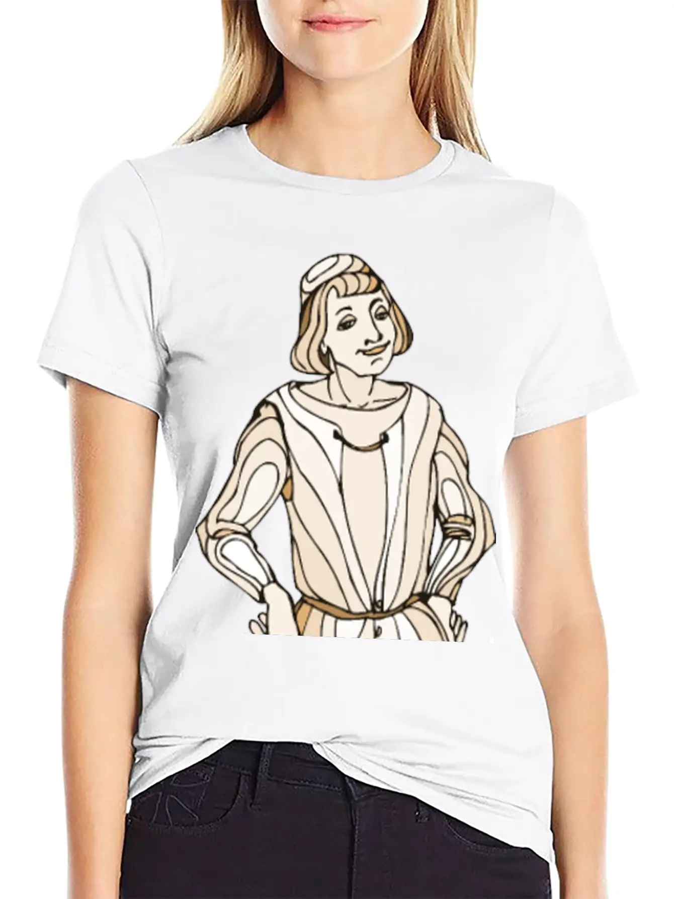 Shakespeare Characters Sampson Unisex Short Sleeve Soft Cotton T-Shirt – Casual Everyday Wear