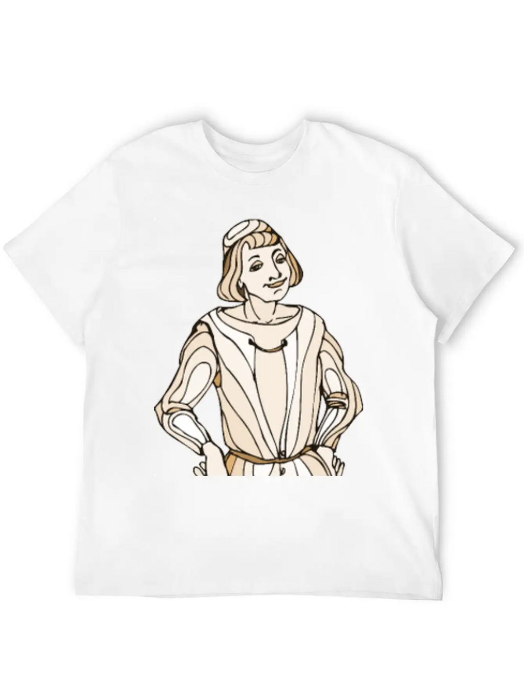 Shakespeare Characters Sampson Unisex Short Sleeve Soft Cotton T-Shirt – Casual Everyday Wear