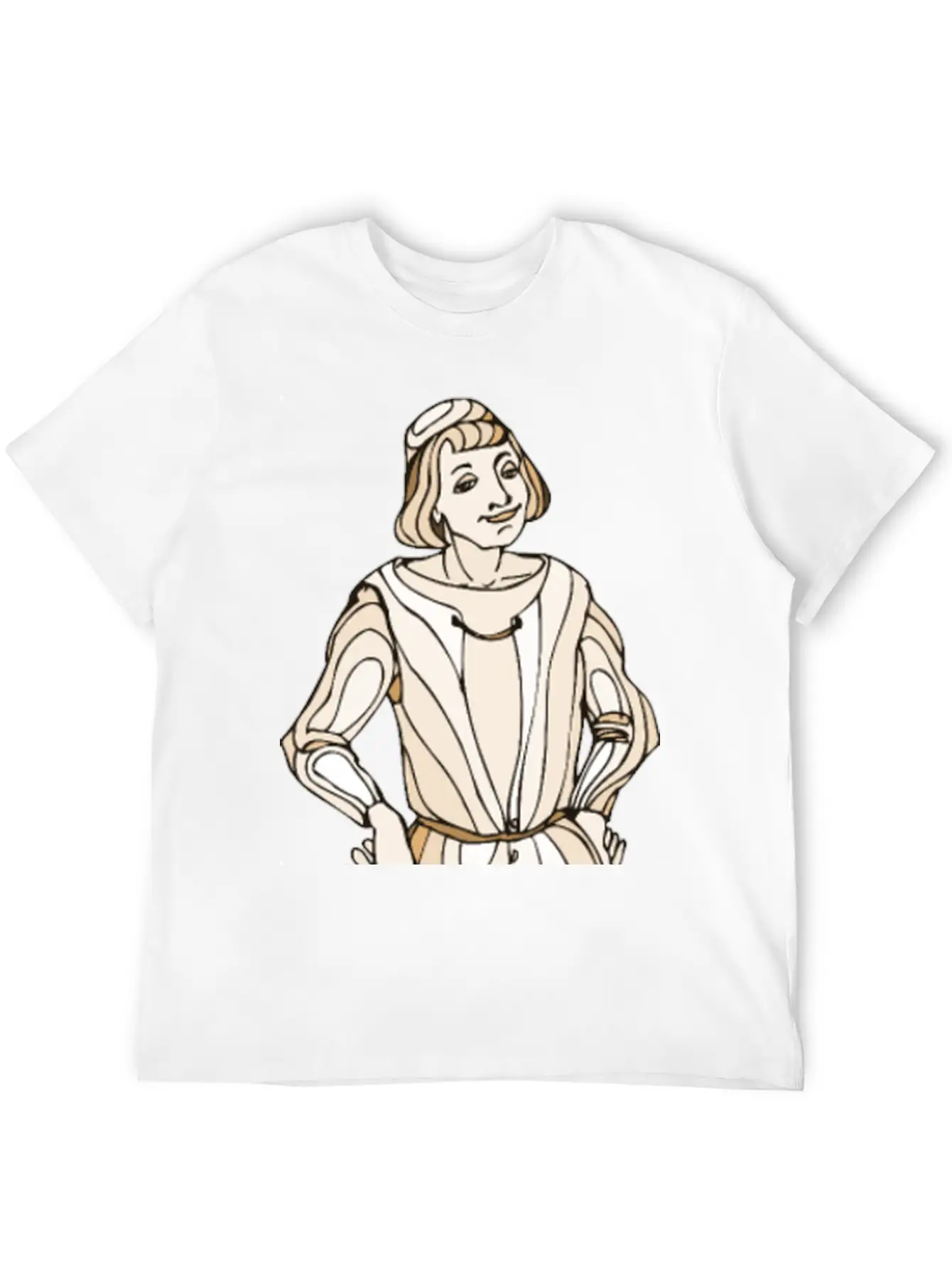 Shakespeare Characters Sampson Unisex Short Sleeve Soft Cotton T-Shirt – Casual Everyday Wear