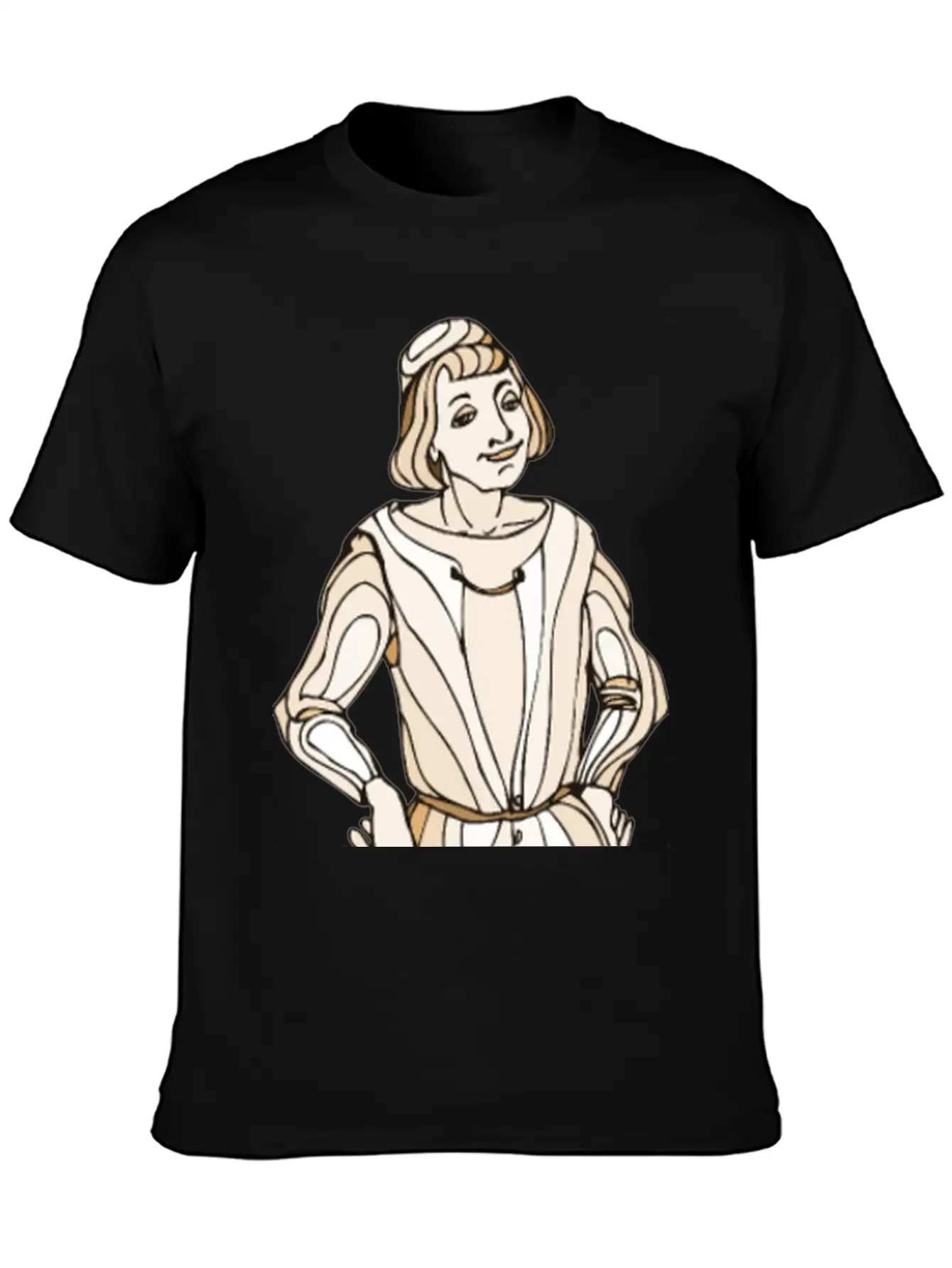 Shakespeare Characters Sampson Unisex Short Sleeve Soft Cotton T-Shirt – Casual Everyday Wear