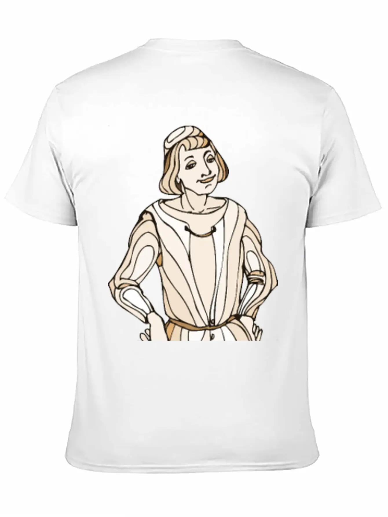 Shakespeare Characters Sampson Unisex Short Sleeve Soft Cotton T-Shirt – Casual Everyday Wear