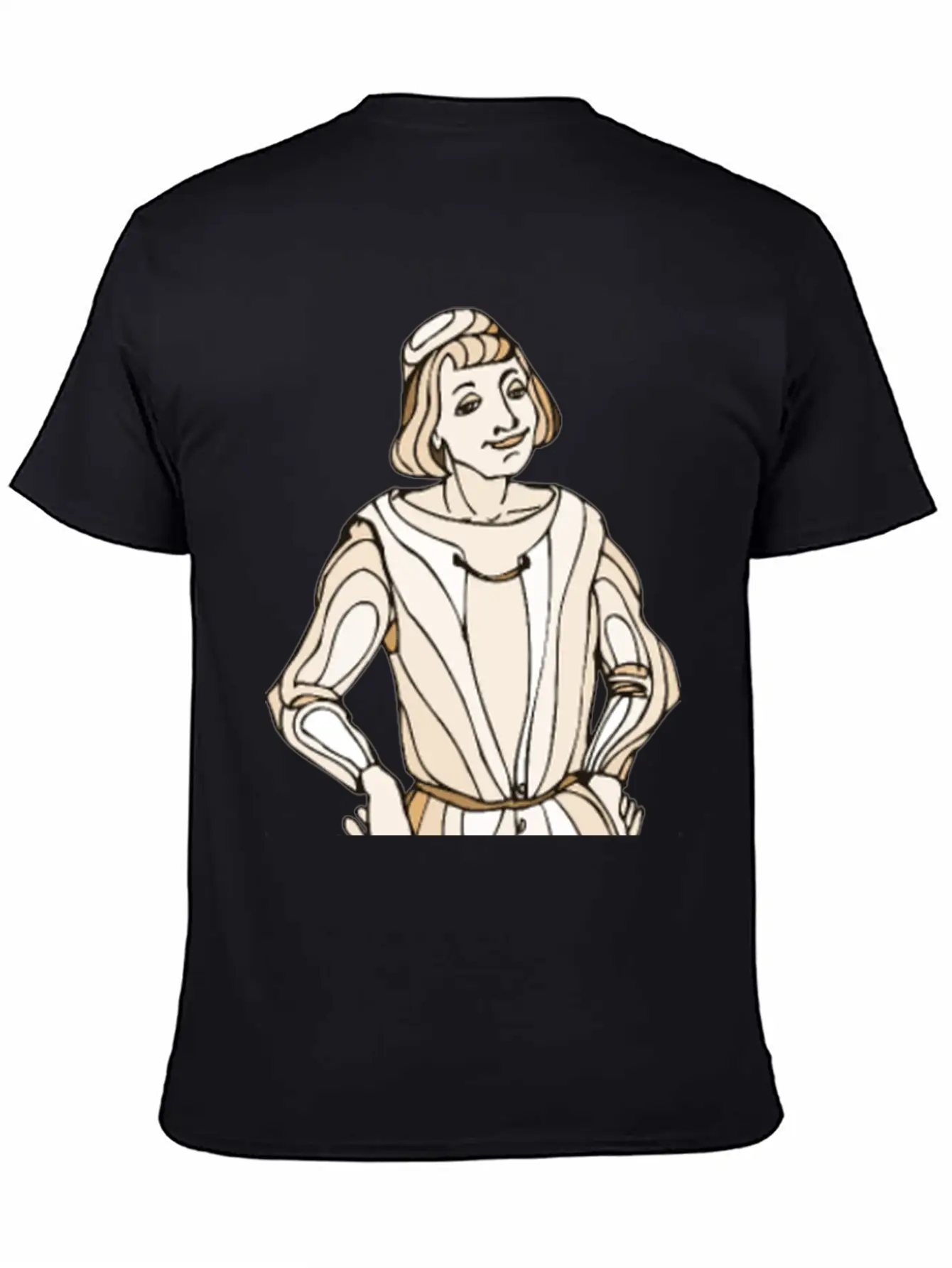 Shakespeare Characters Sampson Unisex Short Sleeve Soft Cotton T-Shirt – Casual Everyday Wear