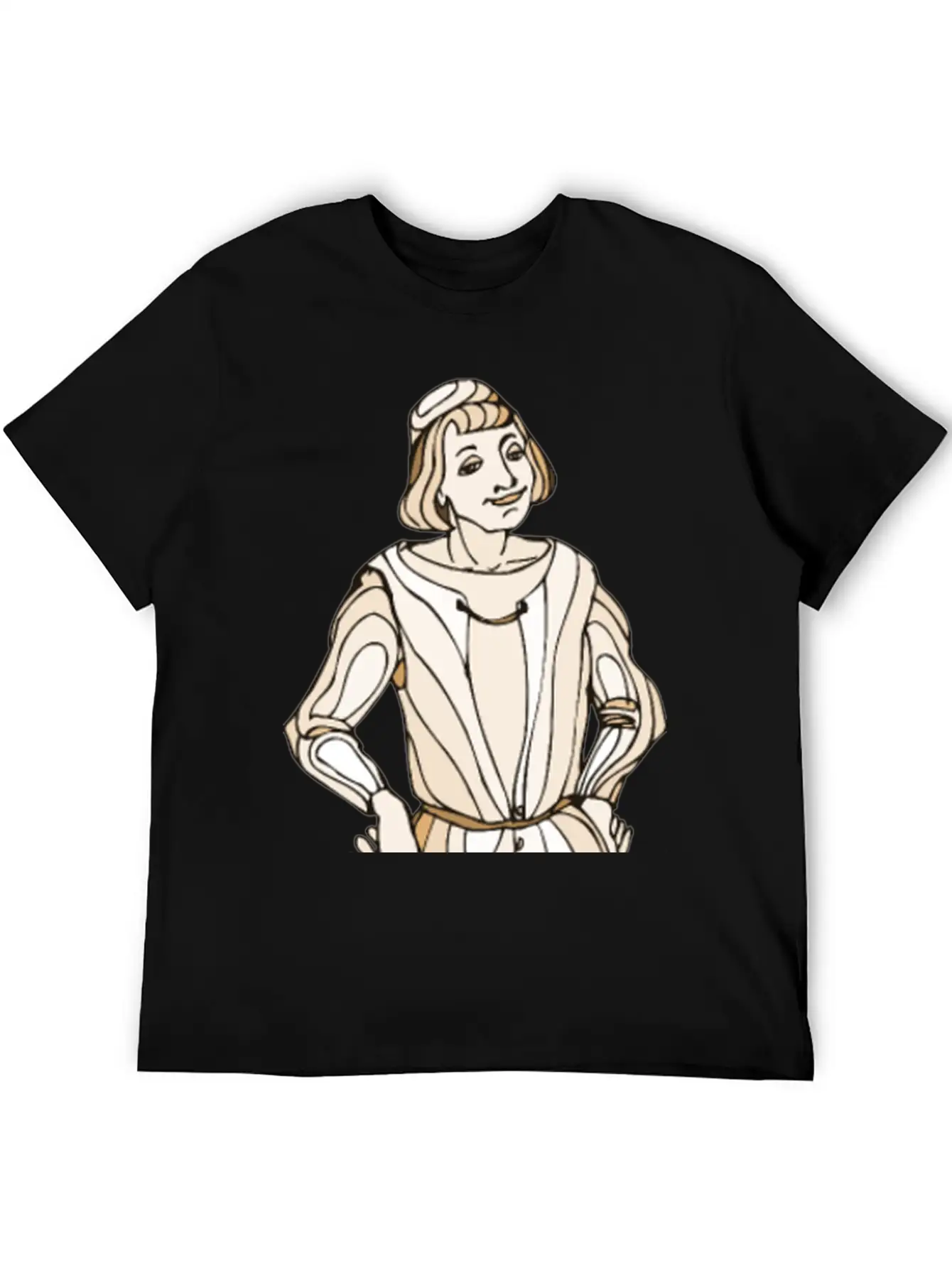 Shakespeare Characters Sampson Unisex Short Sleeve Soft Cotton T-Shirt – Casual Everyday Wear